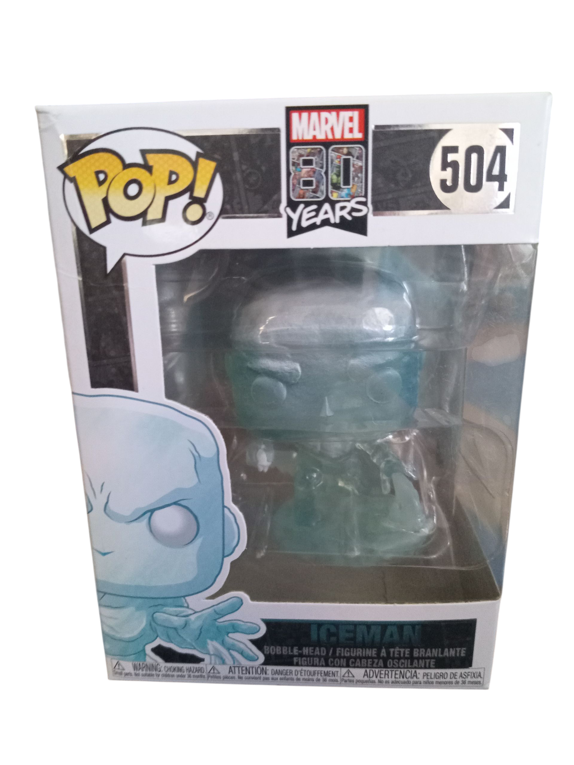 Funko POP! Marvel 80 Years X-Men Iceman #504 Vinyl Figure