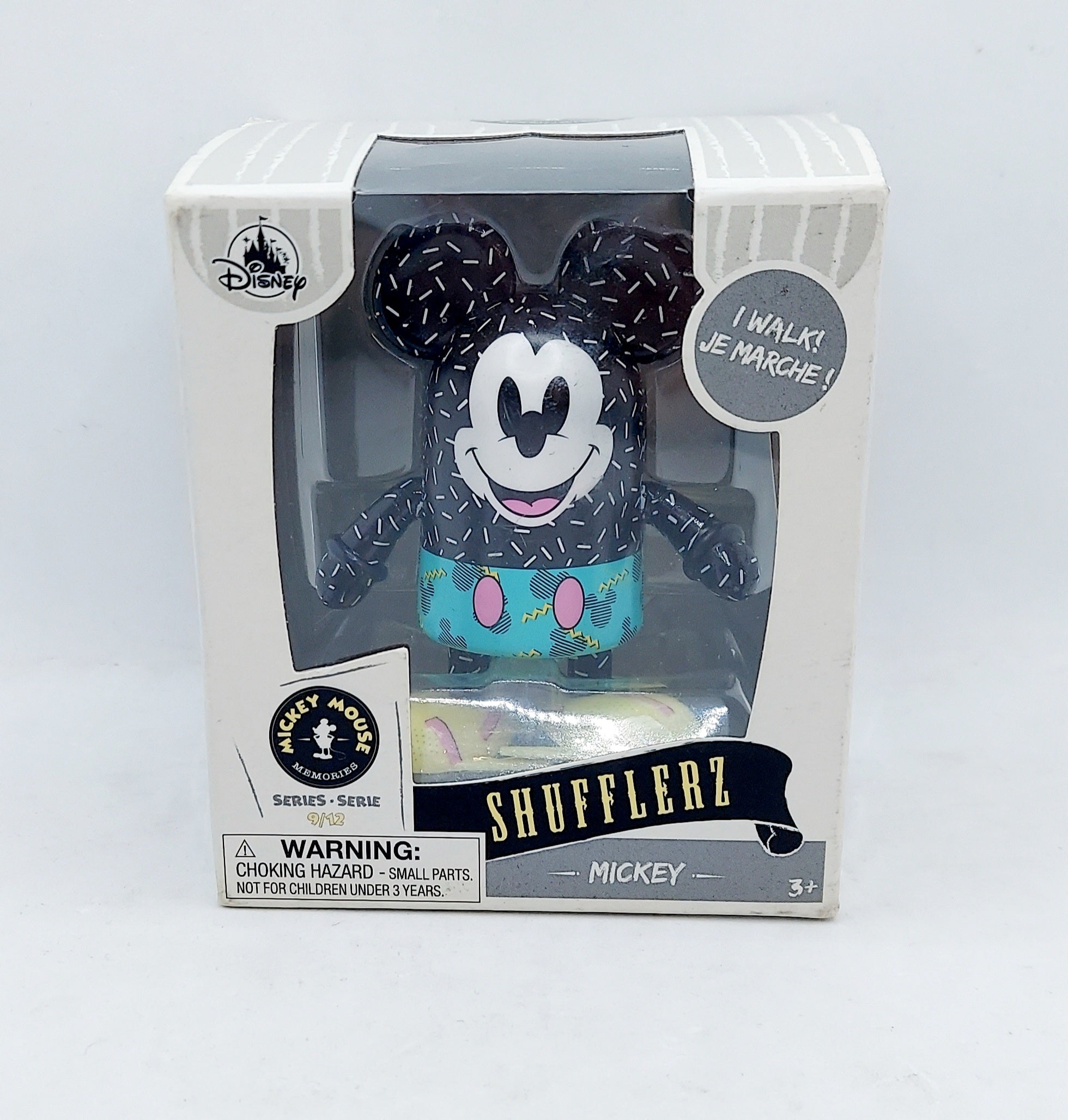 Mickey Mouse Memories Shufflerz Mickey Mouse Walking Figure #9/12 90's Pattern