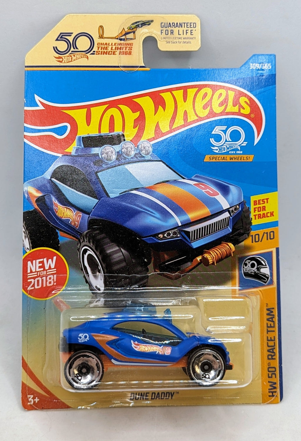 2018 Hot Wheels HW 50th Race Team Dune Daddy 10/10
