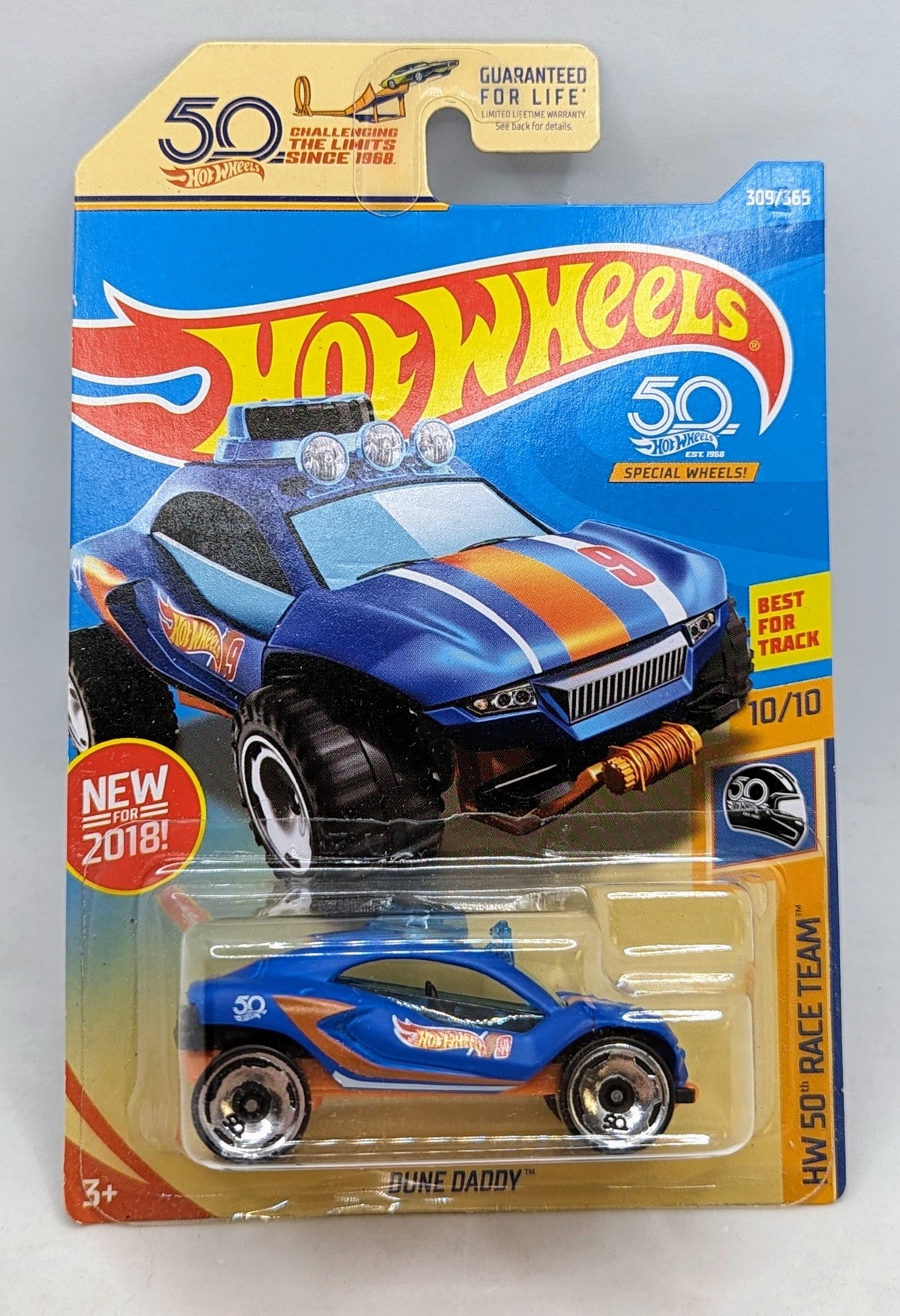 2018 Hot Wheels HW 50th Race Team Dune Daddy 10/10