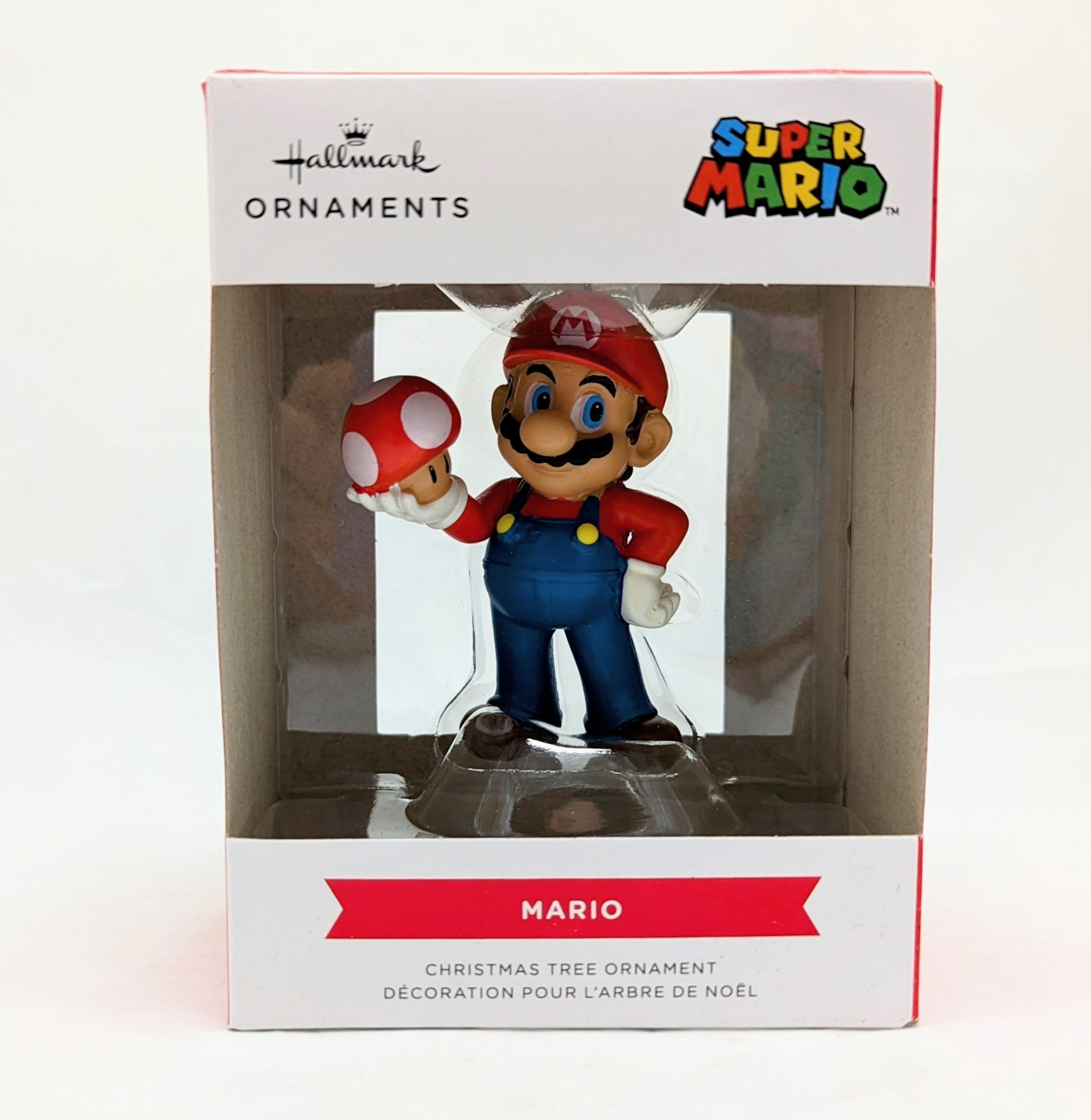 Hallmark Nintendo Super Mario With Mushroom Ornament