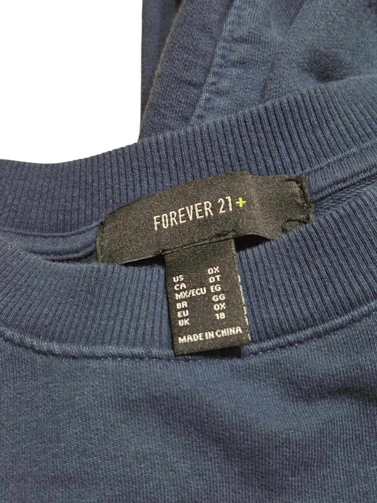 Forever 21 Alaska The Last Frontier Blue Sweatshirt Size 0X image 3