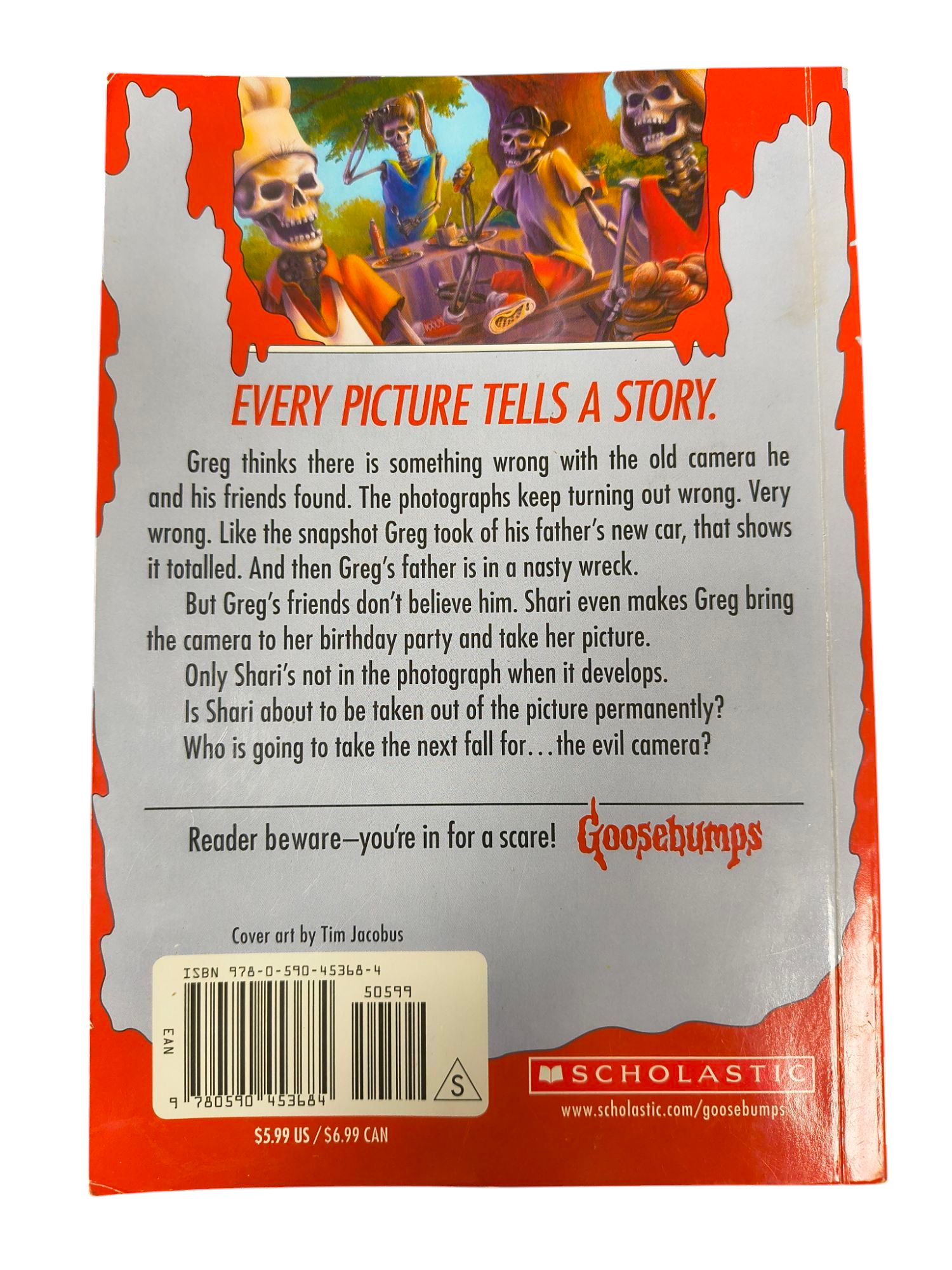 2015 Reprint - R.L. Stine's Say Cheese and Die! Trade Paperback image 2