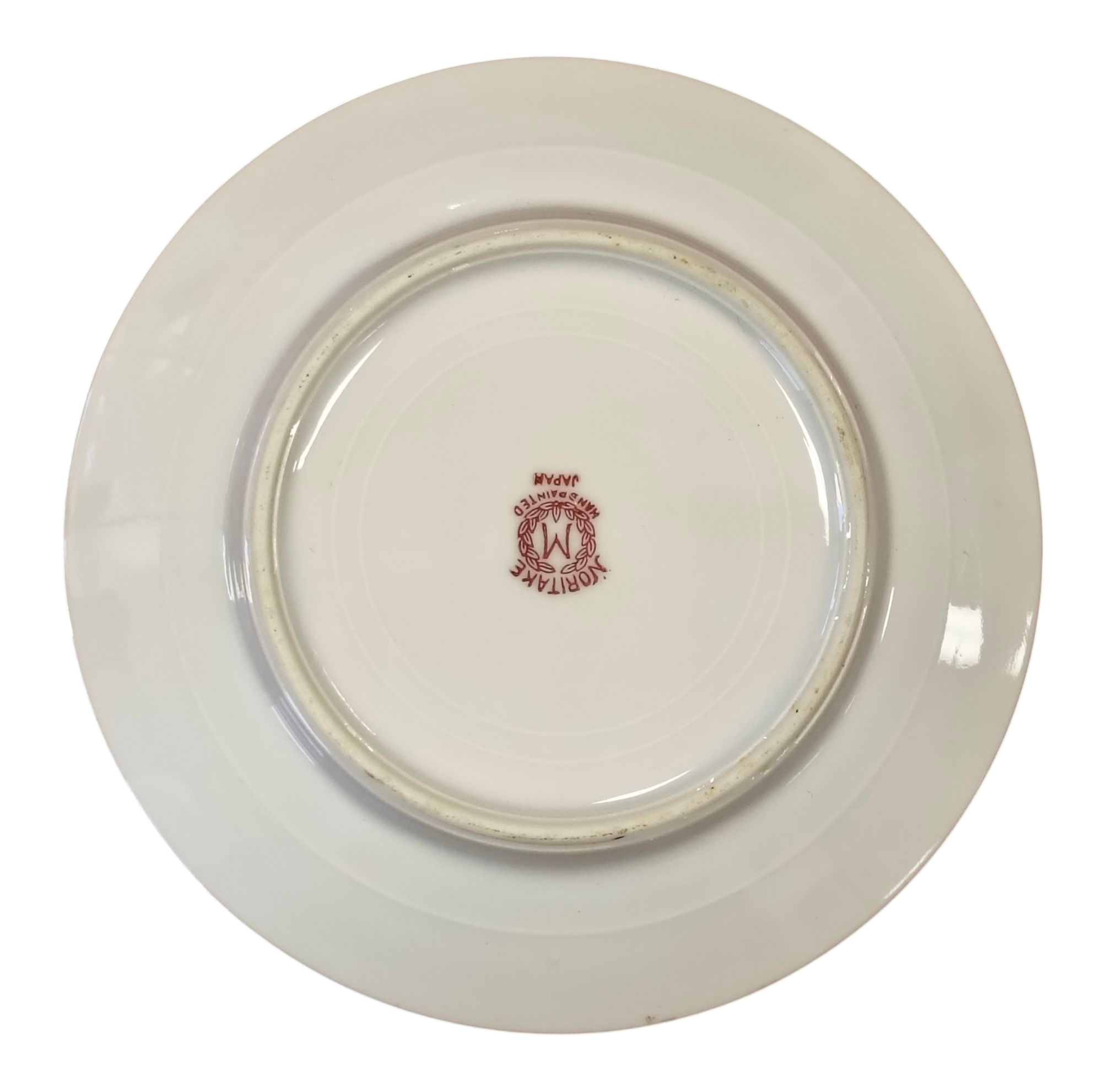 Vintage Scenic Noritake Morimura Footed Bowl, Circular Plate And Ladle/Spoon image 5