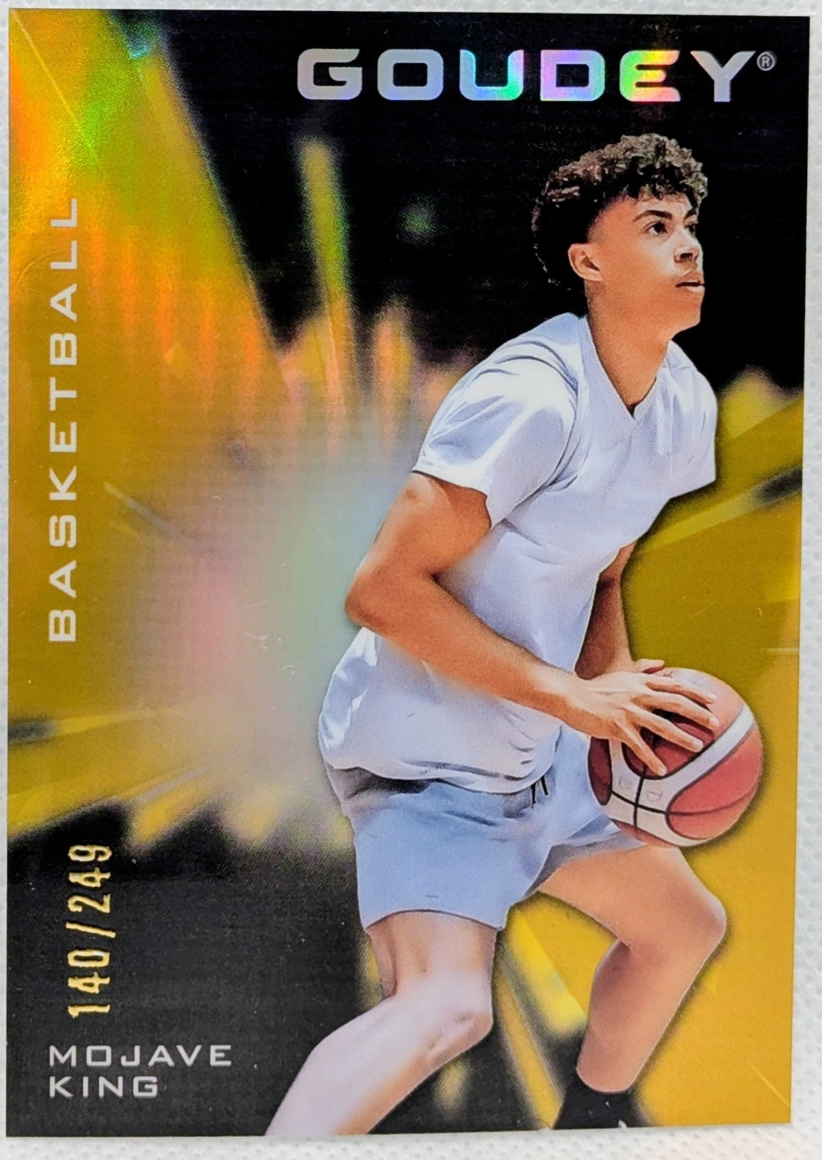 2021 Upper Deck Goodwin Champions Goudey Black Gold /249 Mojave King #G8