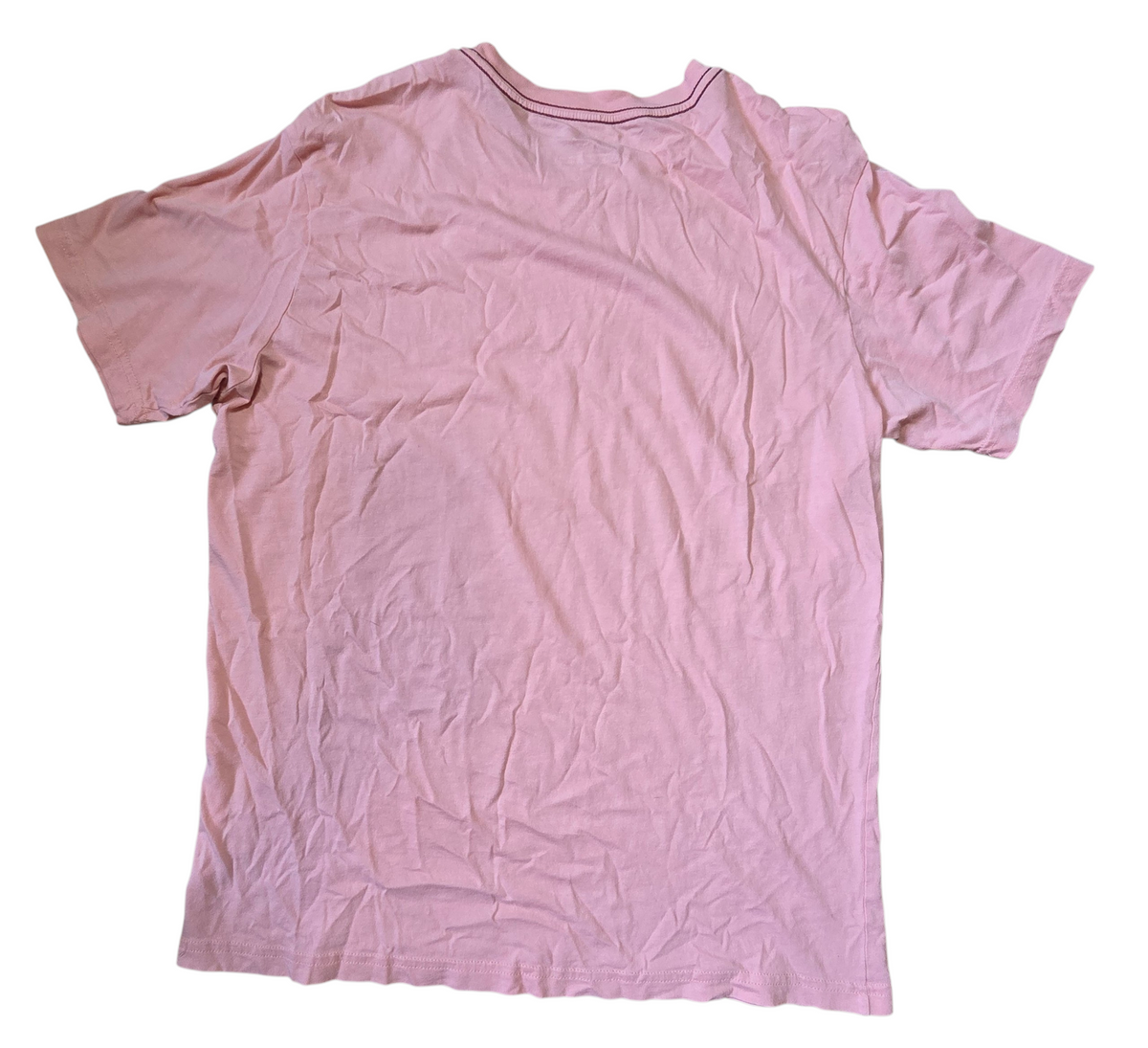 RVCA PM Tenore Pink Embroidered Logo T-Shirt Size Small image 2