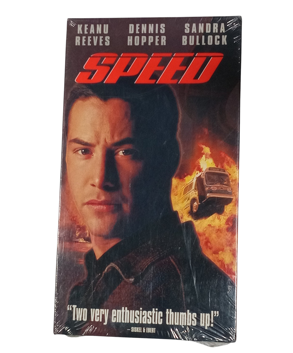 1996 Fox Video Speed VHS Watermarks Sealed Keanu Reeves Sandra Bullock
