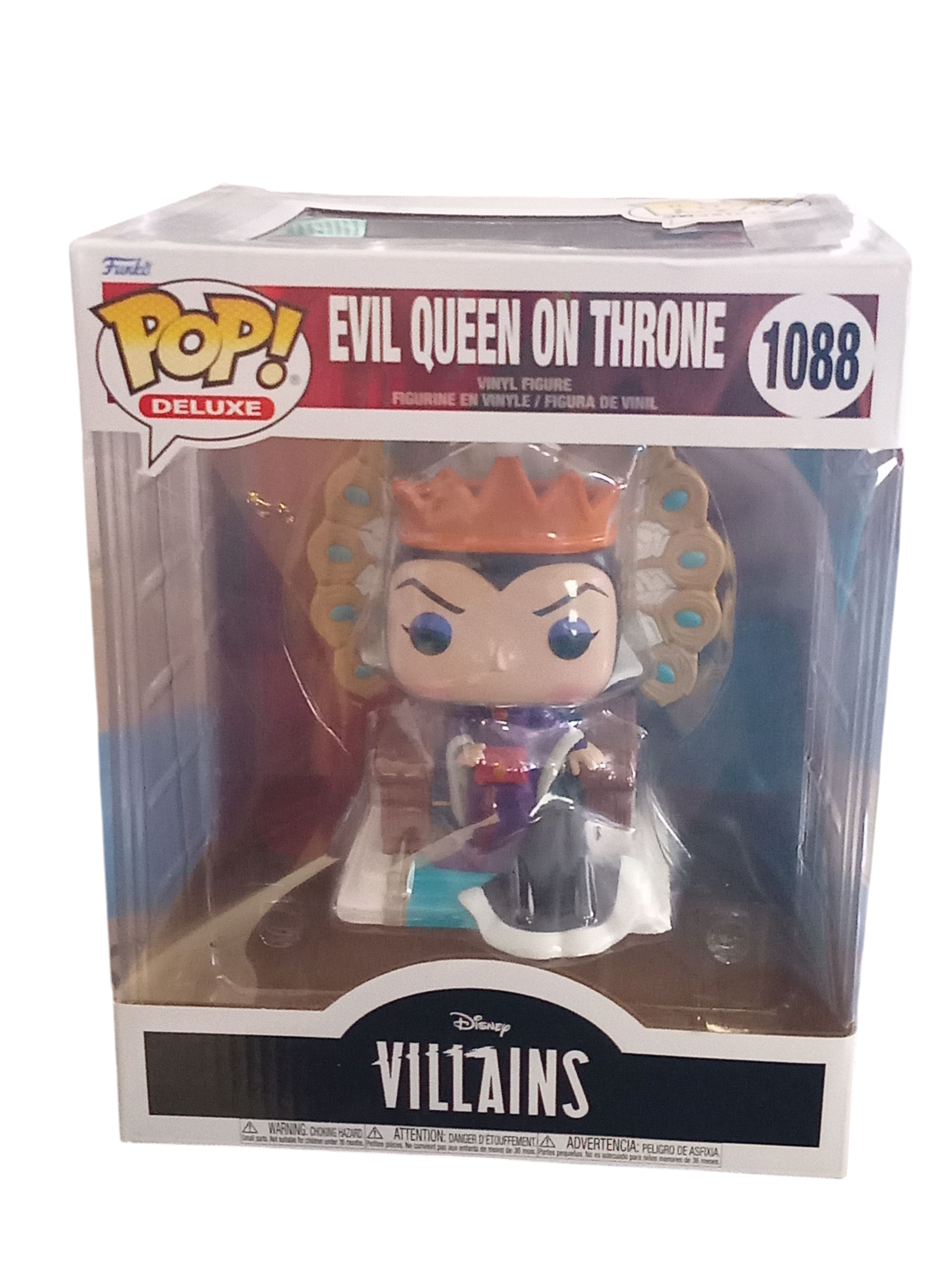 Funko Pop! Deluxe Disney Villians Snow White Evil Queen on Throne #1088