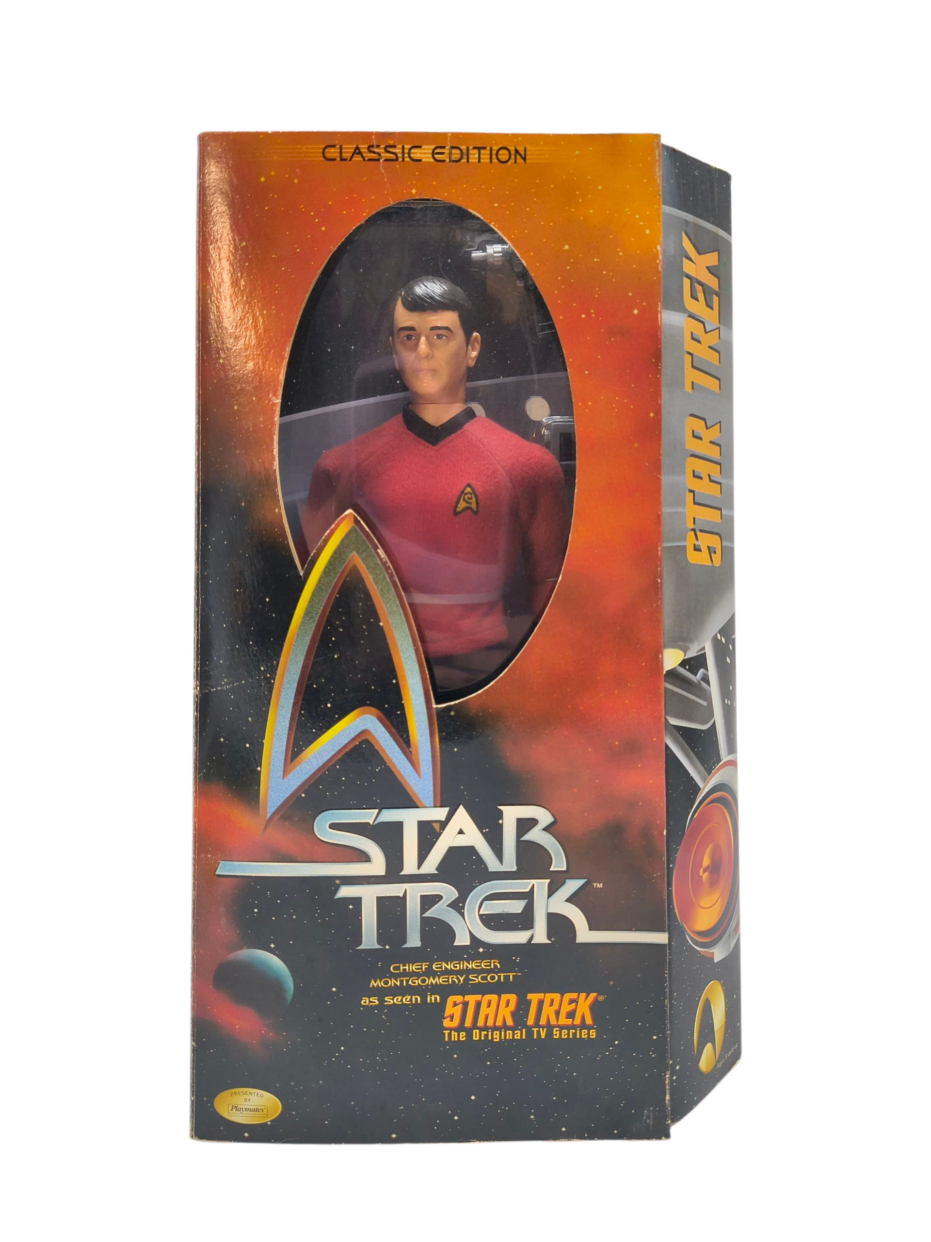 1999 Playmates Classic Edition Star Trek Chief Engineer Montgomery Scott 12"