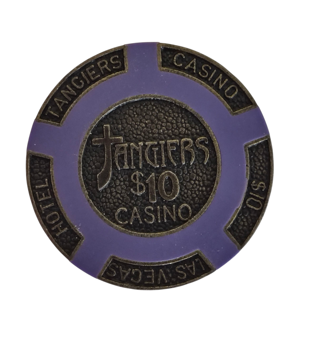 Casino Movie Tangiers Hotel & Casino Prop Replica $10 Poker Chip image 2
