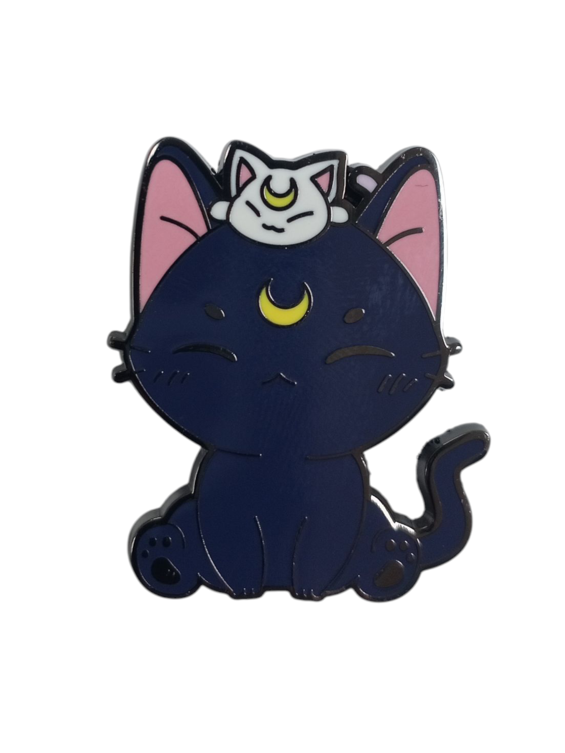 Viz Media Sailor Moon - Chibi Luna w/ Mini Artemis Character Enamel