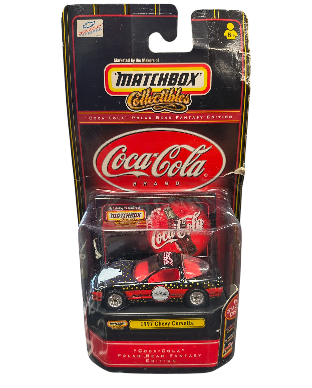 1999 Matchbox Collectibles Coca Cola 1997 Chevy Corvette 1:64