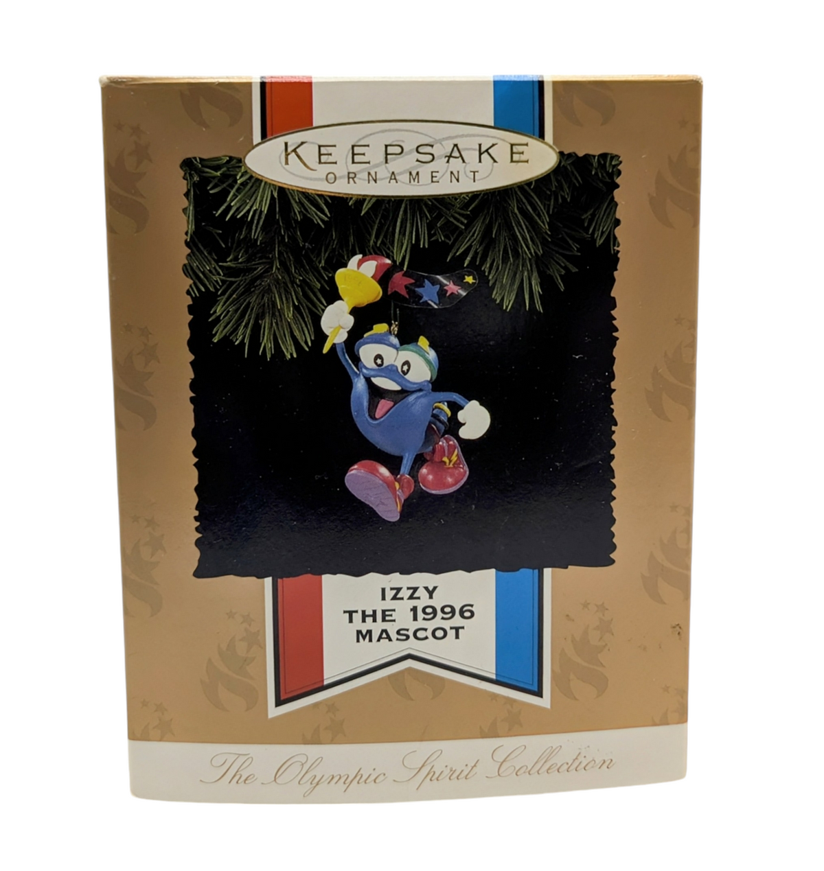 1996 Hallmark Keepsake Olympic Spirit Collection Izzy The 1996 Mascot Ornament