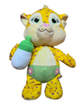 Snap Toys Word Party Franny 10" Stuffed Plush Cheetah Stuffed Animal