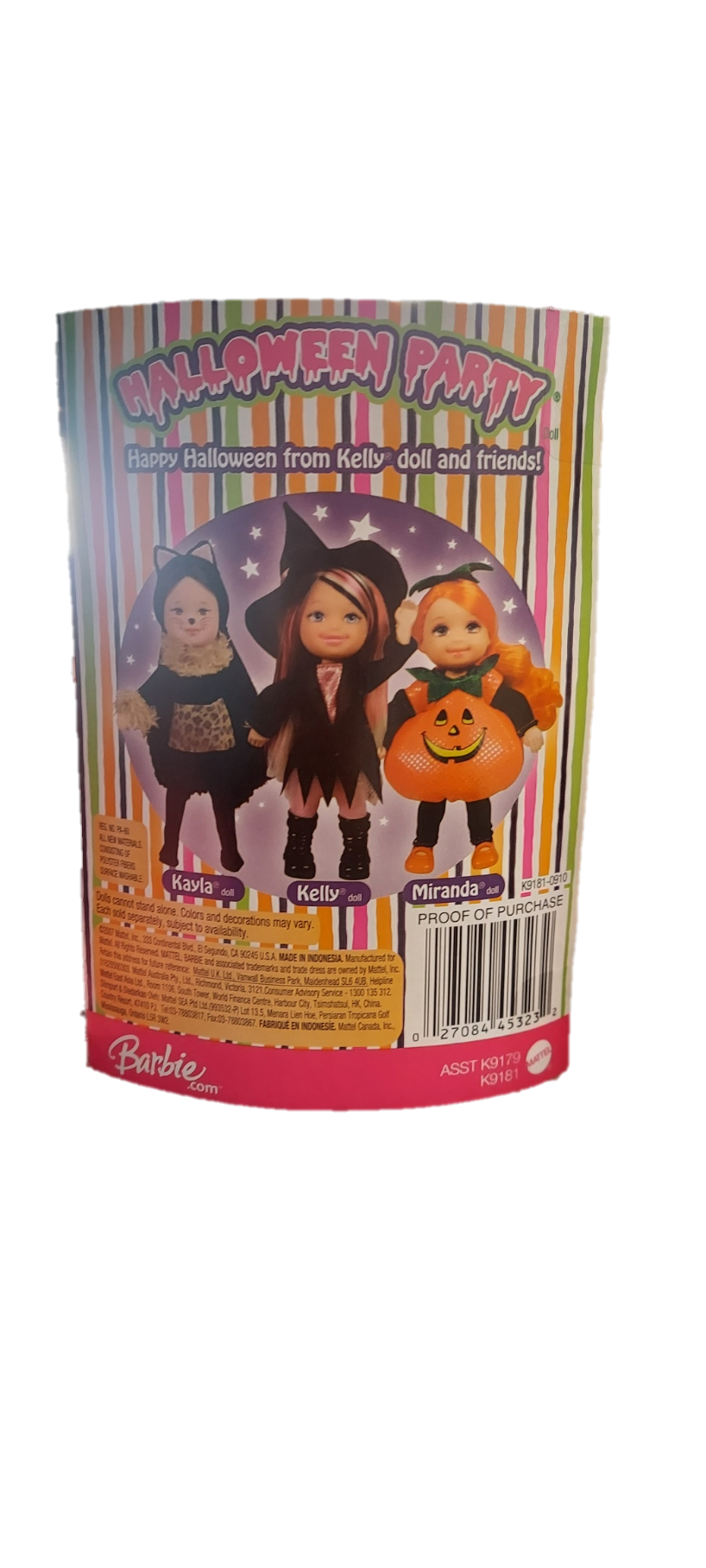 2007 Barbie LFOK Halloween Party Miranda as a Pumpkin image 2