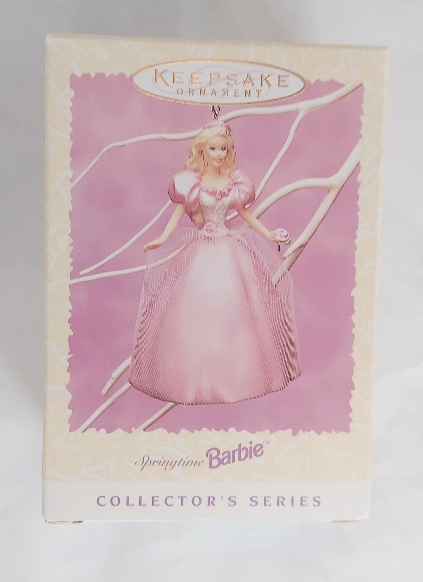 1996 Hallmark Keepsake Ornament Springtime Barbie