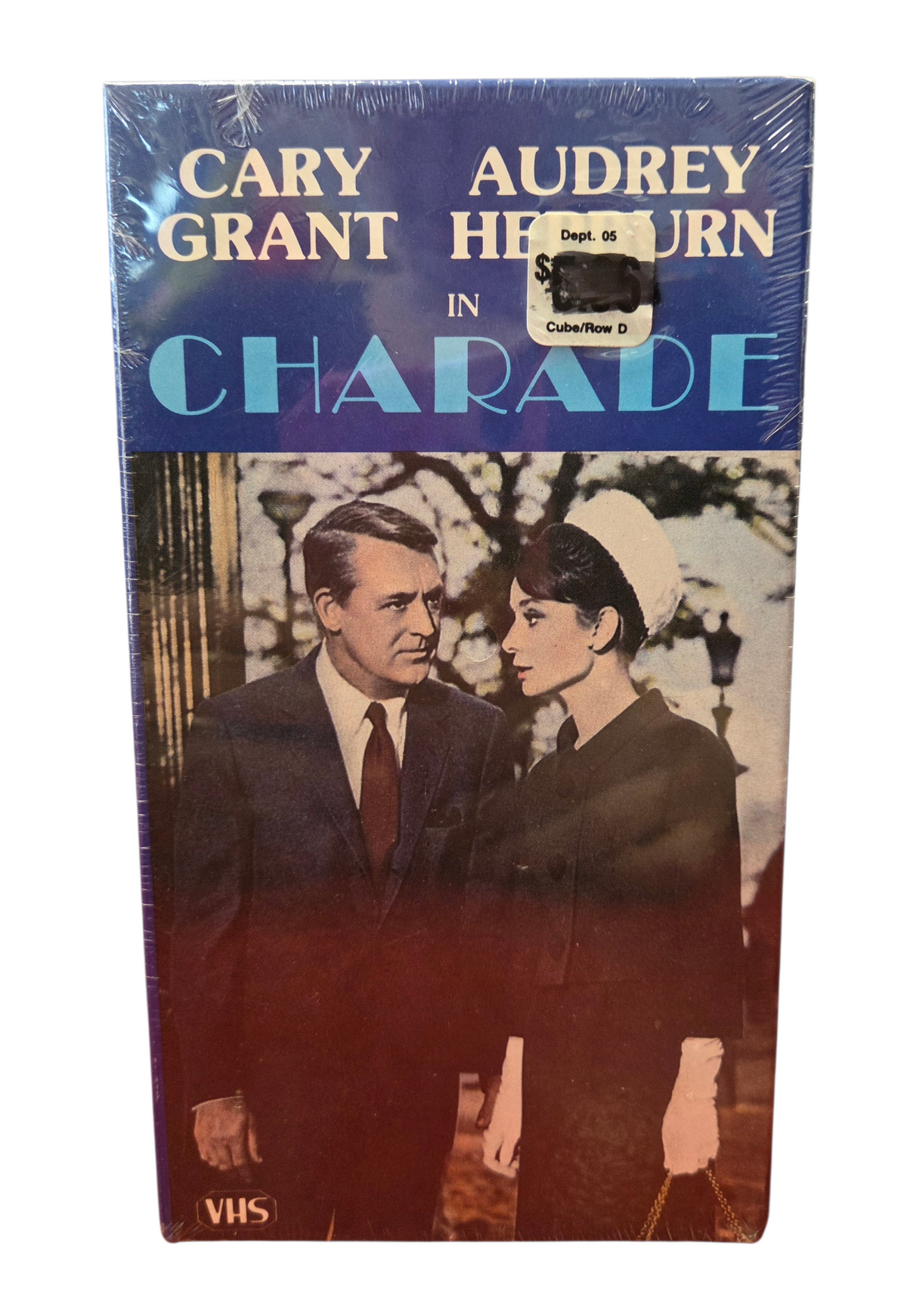 1985 Goodtimes Video VHS Charade 1963 Movie Audry Hepburn Cary Grant