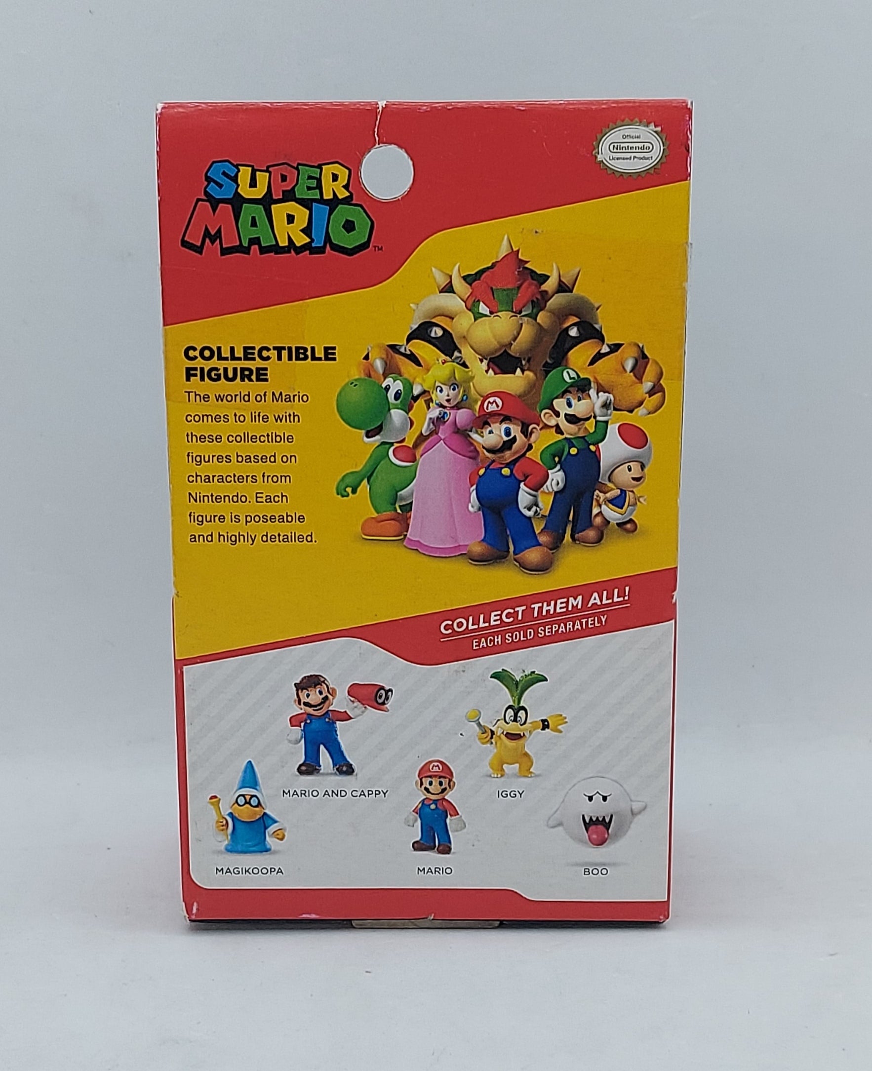 2021 Jakks Pacific Nintendo Super Mario 2.5” Mario Figure Arms Up image 2