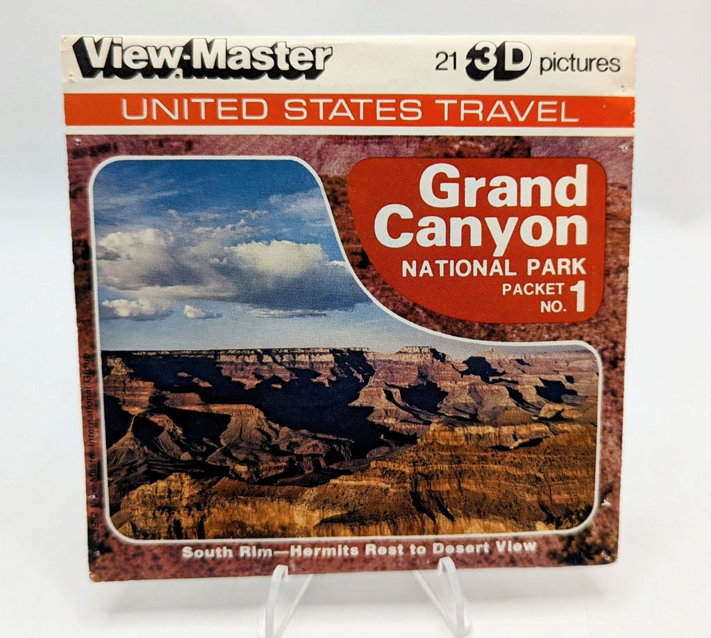 1982 View-Master Grand Canyon National Park Packet No. 1