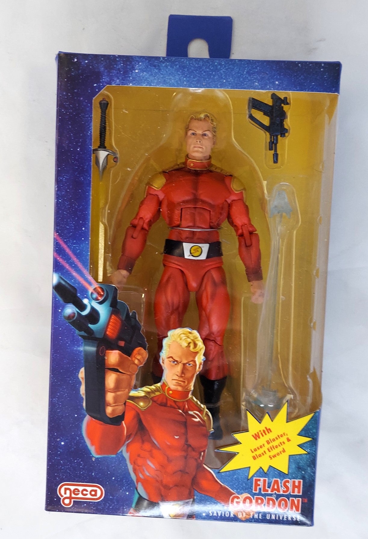 NECA King Features Defenders of The Earth Series Flash Gordon 7" Figure