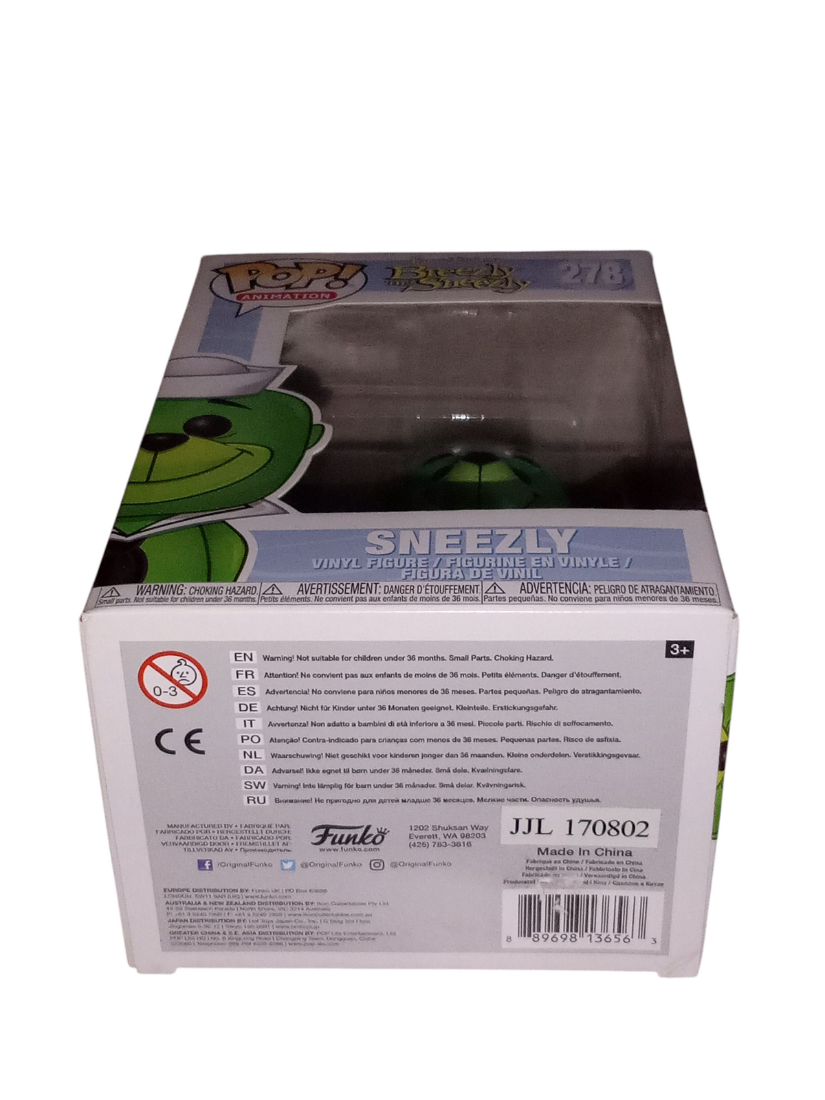 Funko POP! Animation Hanna Barbera Breezly and Sneezly #278 Sneezly Vinyl Figure image 4