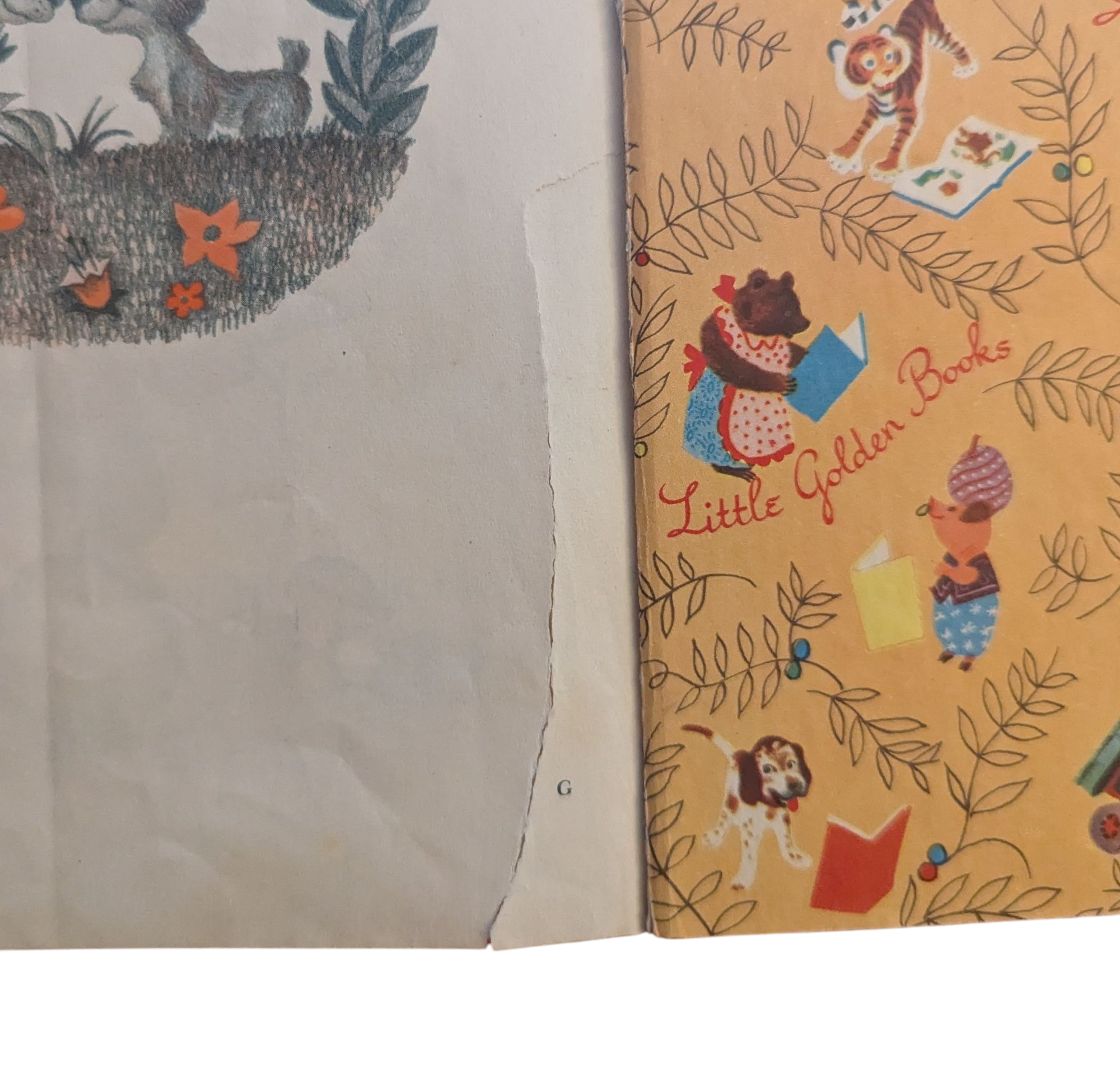 1948 A Little Golden Book Walt Disney's Bongo - HC image 3