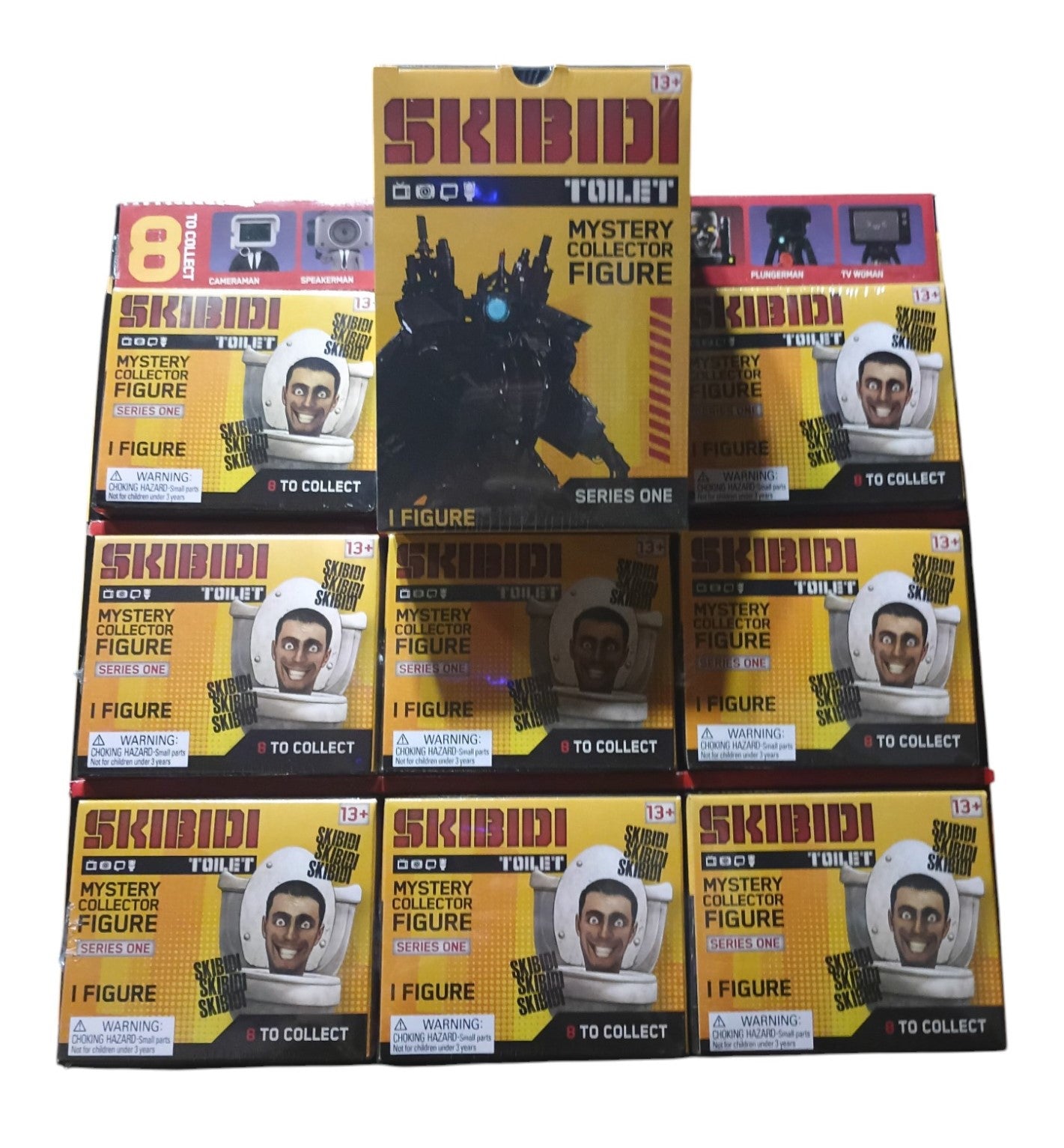 Skibidi Toilet Mystery Box Series 1(1 x Sealed Figure or 9 x Fig + Display) image 3
