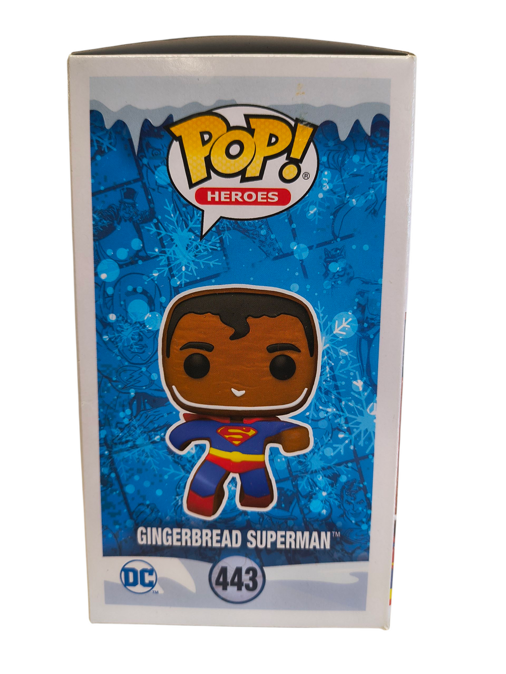 Funko Pop! Heroes DC Comics Super Heroes Gingerbread Superman #443 image 6