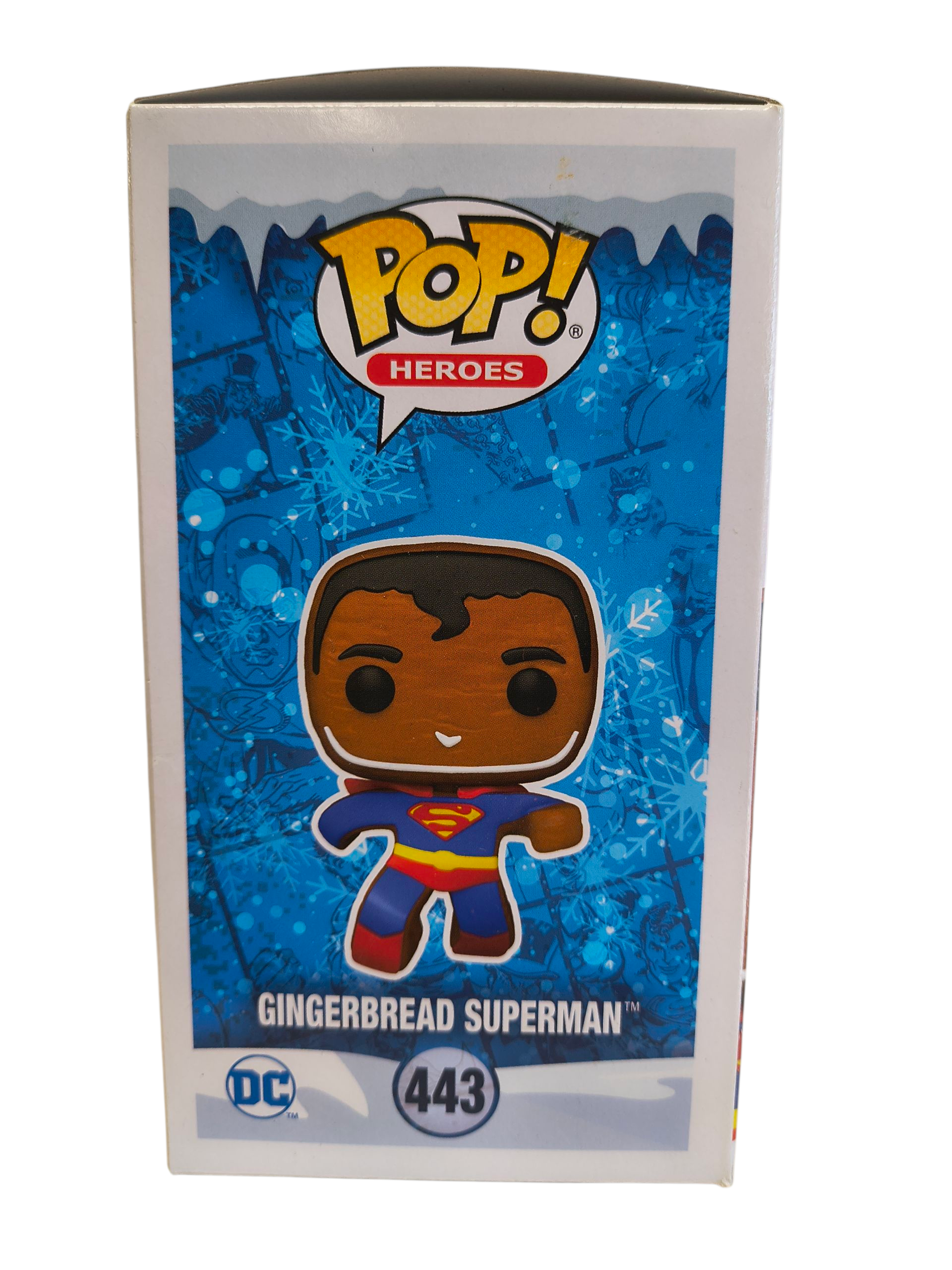 Funko Pop! Heroes DC Comics Super Heroes Gingerbread Superman #443 image 6