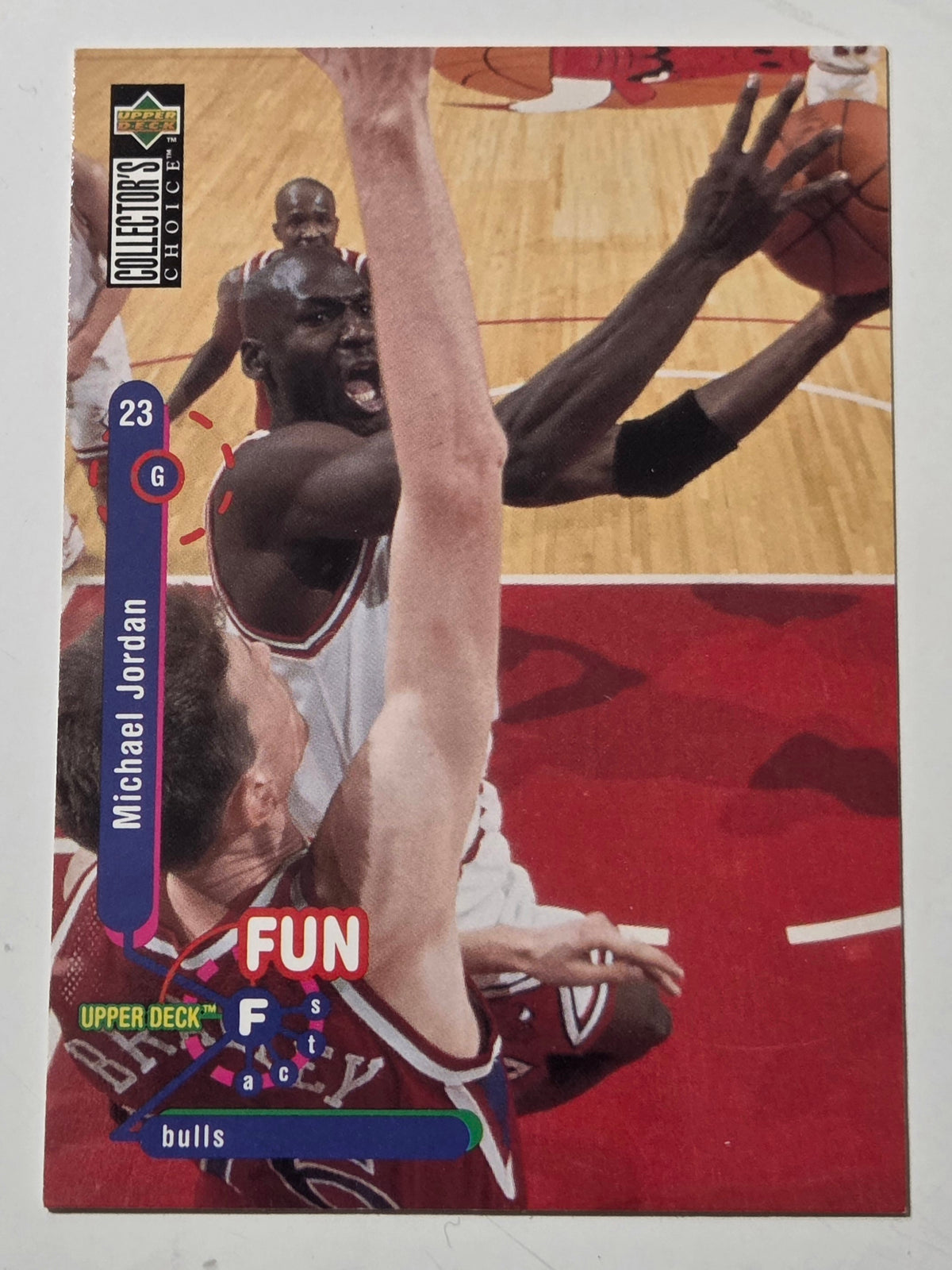 1995-96 Upper Deck Collector's Choice Fun Facts Michael Jordan #169