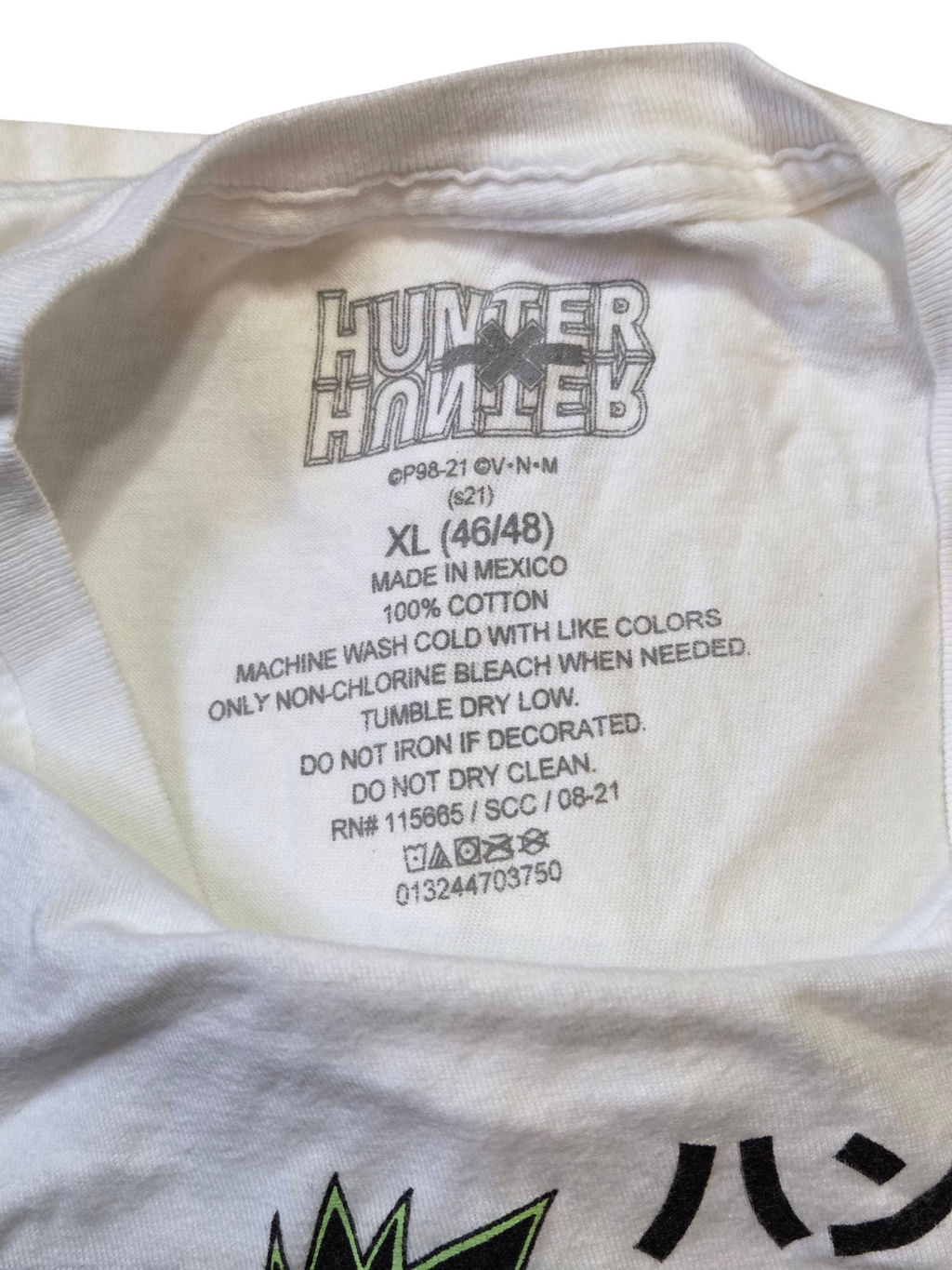 Hunter X Hunter Gon, Killua, Kurapika, and Leorio Hunter Association T-Shirt XL image 3