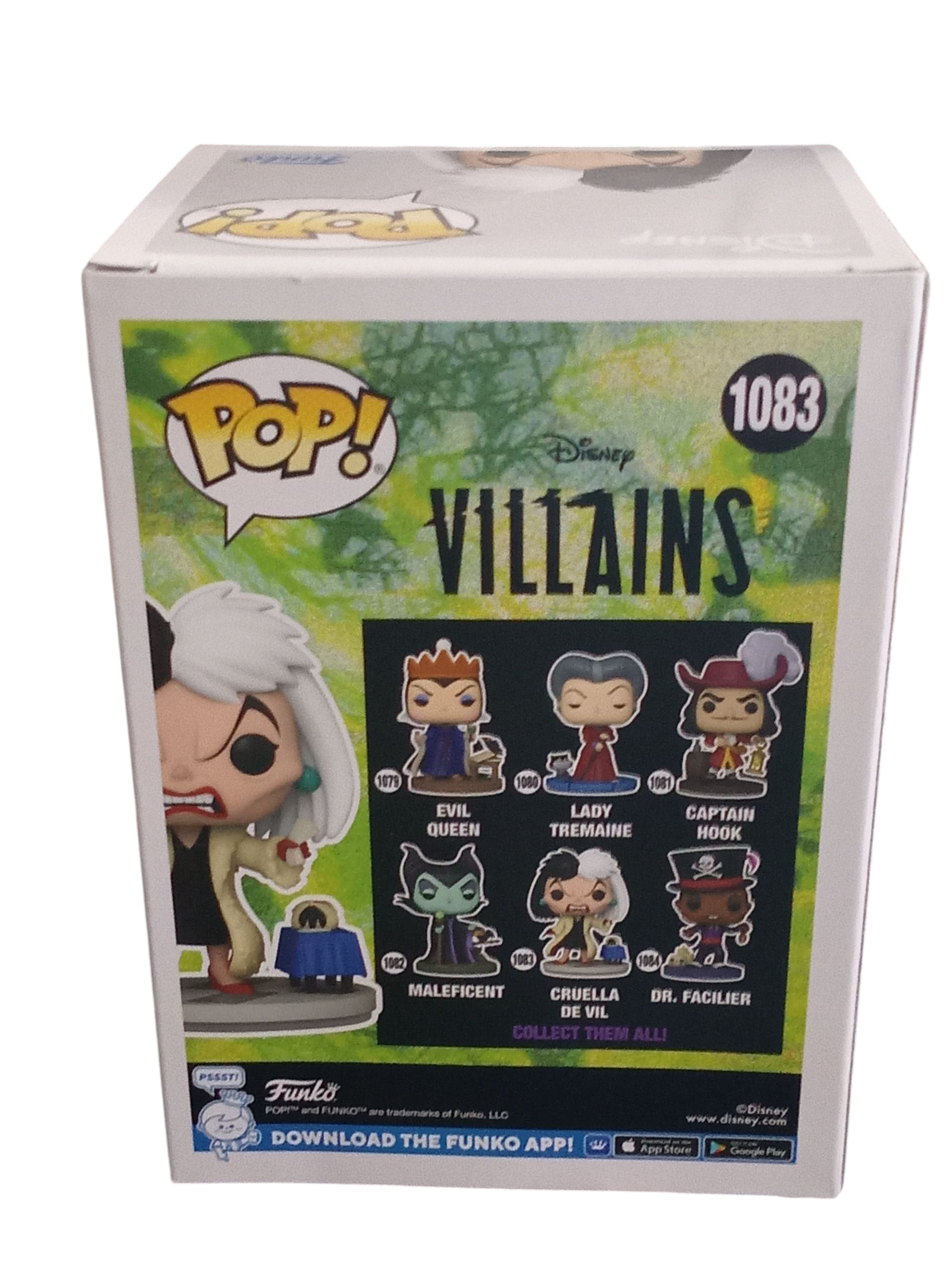 Funko Pop! Disney Villains 101 Dalmations Cruella De Vil #1083 Vinyl Figure image 2