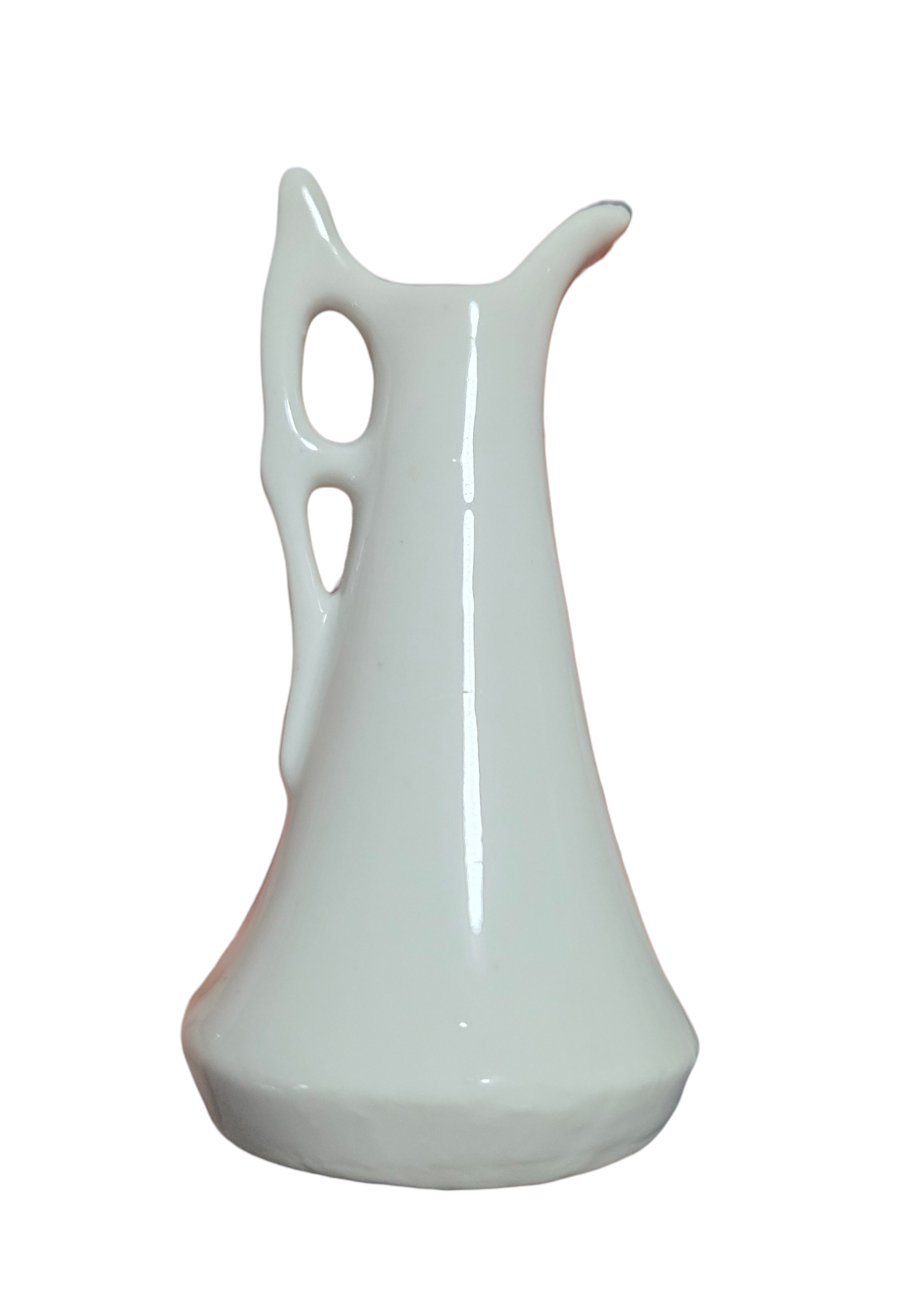 Vintage Mini Porcelain Rose Pitcher Made In Japan Hand Painted 3.5" image 2