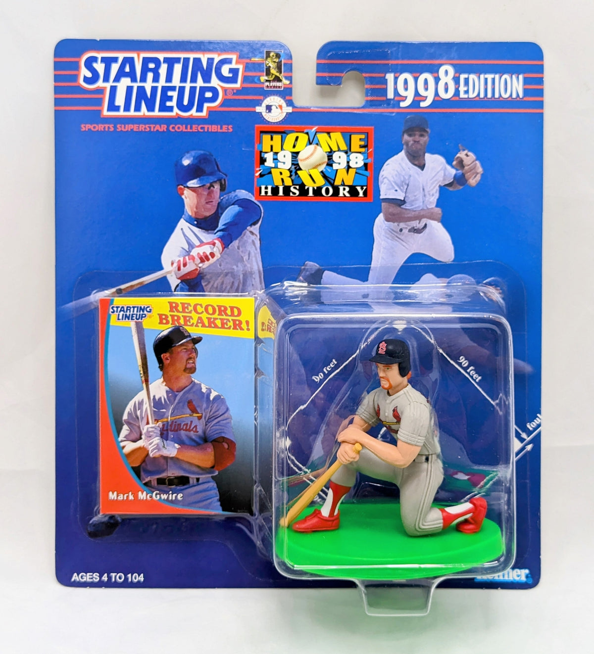 1998 Starting Lineup Mark McGwire St Louis Cardinals Baseball Figure