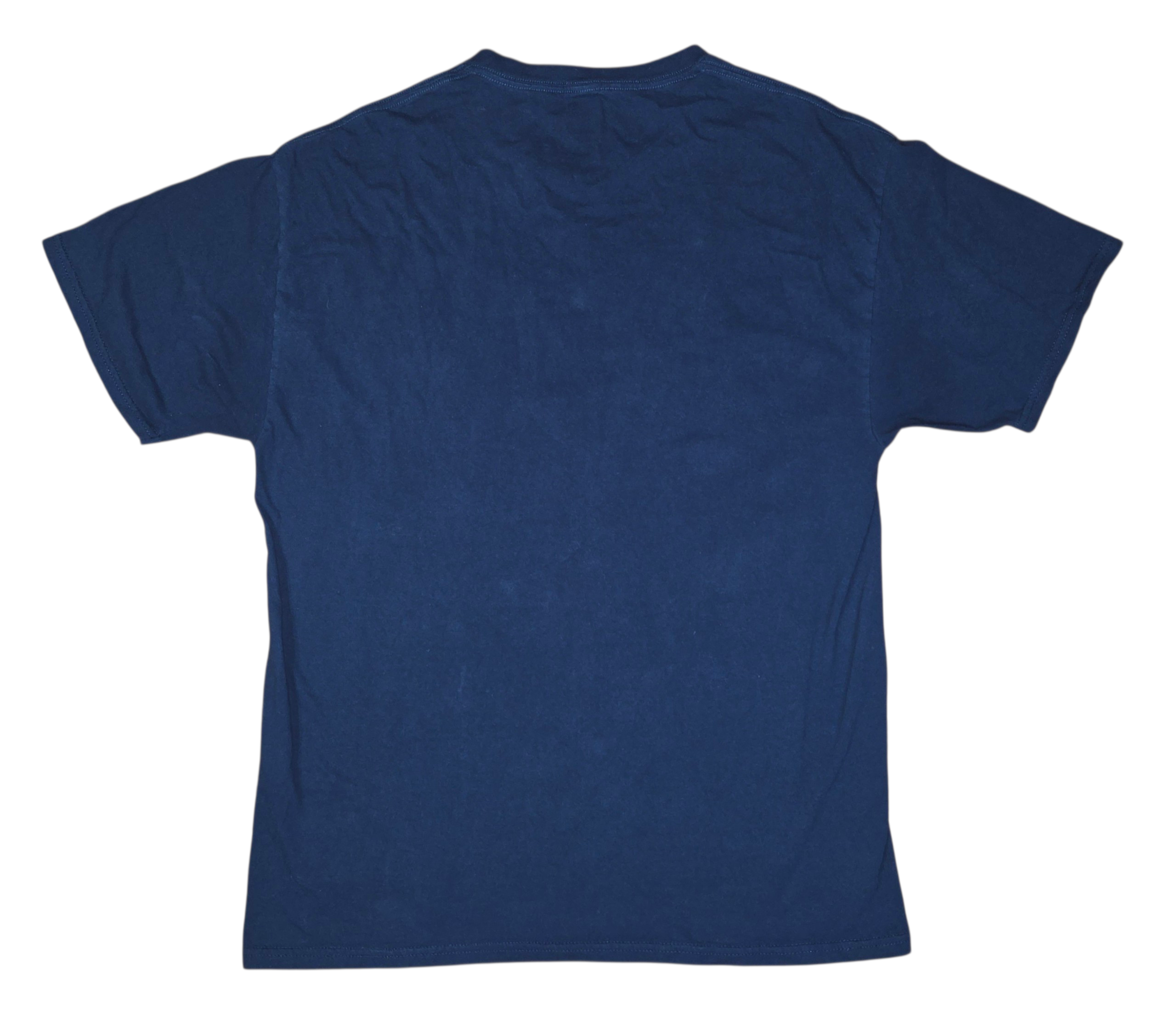 Fender EST. 1946 Guitars USA Made Music Logo Blue T-Shirt Size Large image 2