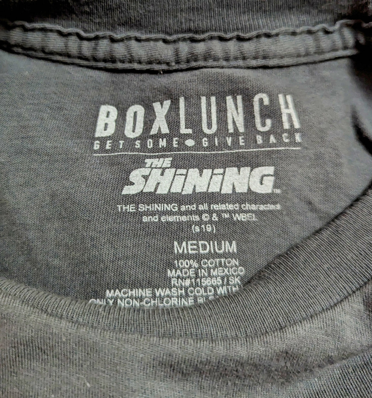 Boxlunch The Shining Forever And Ever Grady Twins Women's Grey T-Shirt Size M image 3