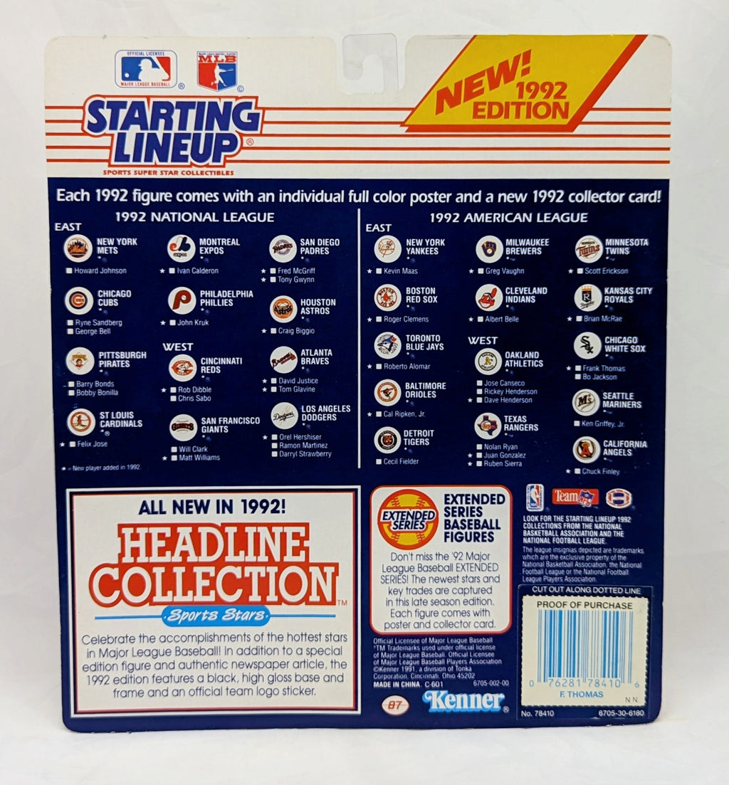 1990 Starting Lineup Frank Thomas Chicago White Sox Baseball Figure image 2