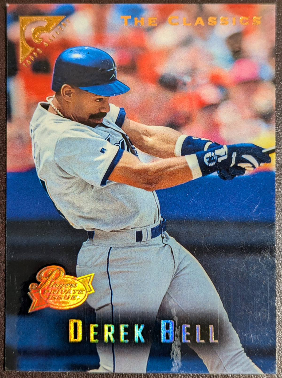 1996 Topps Gallery Player's Private Issue #39 Derek Bell Astros /999