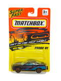 1993 Matchbox Super Fast #44 Ford Probe GT Black Die Cast #MB250