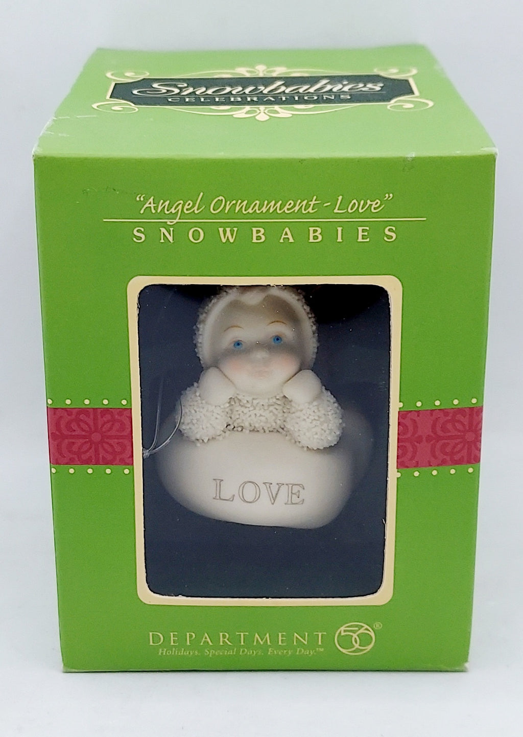 2005 Department 56 Snowbabies Angel Ornament - Love