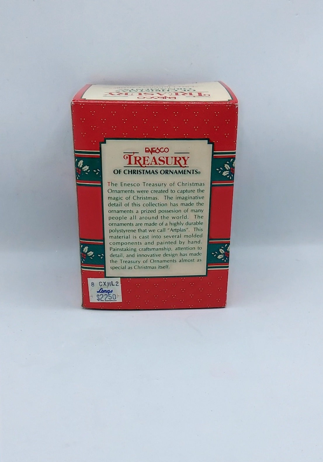 1992 Enesco Cozy Christmas Carriage First in This N That Series Ornament image 3