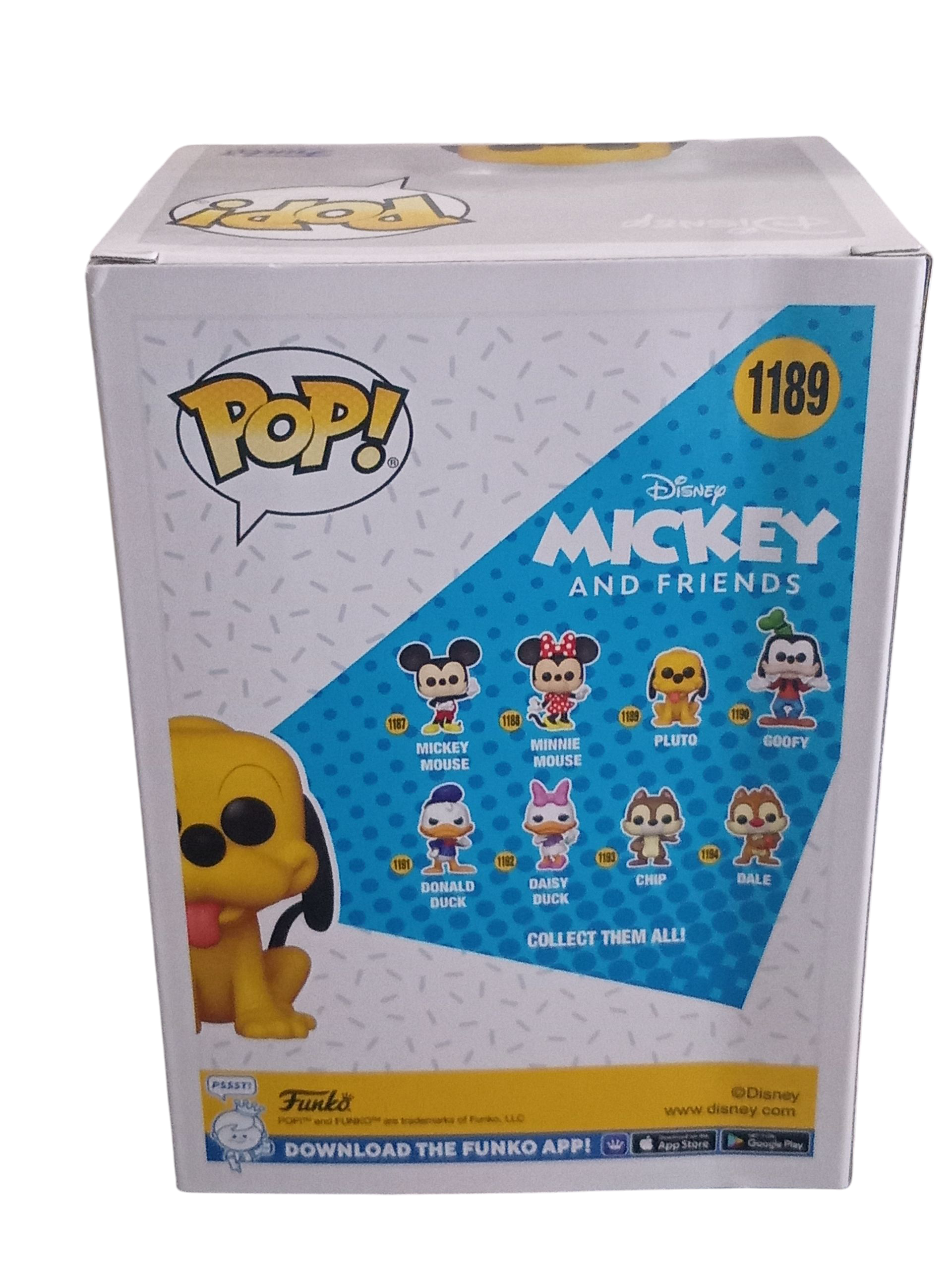 Funko Pop! Disney Mickey and Friends Pluto #1189 Vinyl Figure image 2