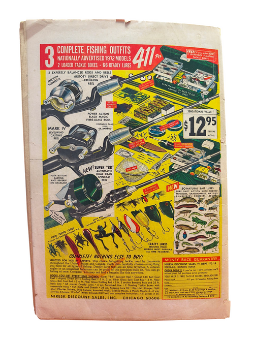 1972 Whitman Woody Woodpecker #123 Plus Chilly Willy Comic Book image 2
