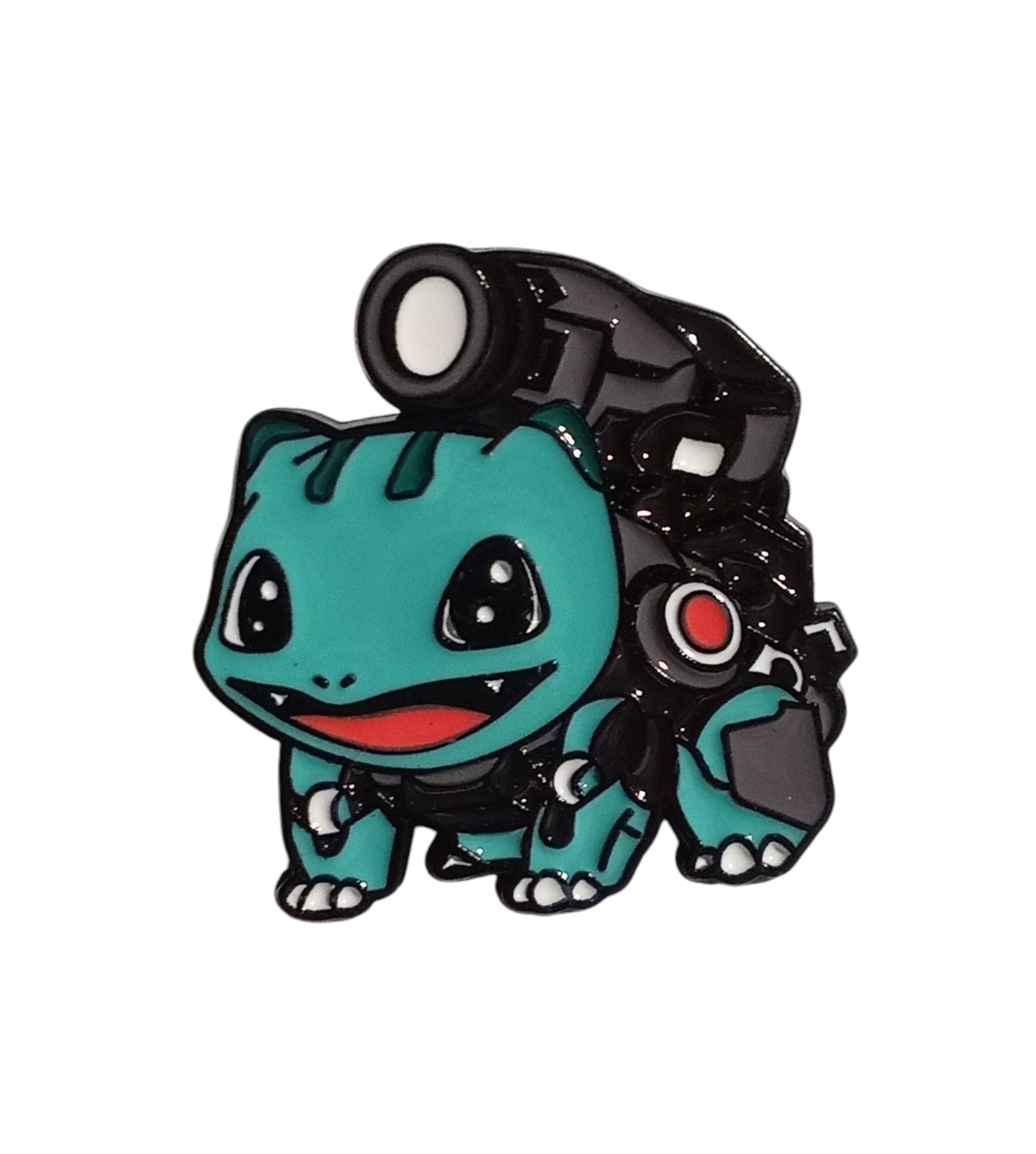 Nintendo Pokemon Mecha Bulbasaur Crossover Character Enamel Pin