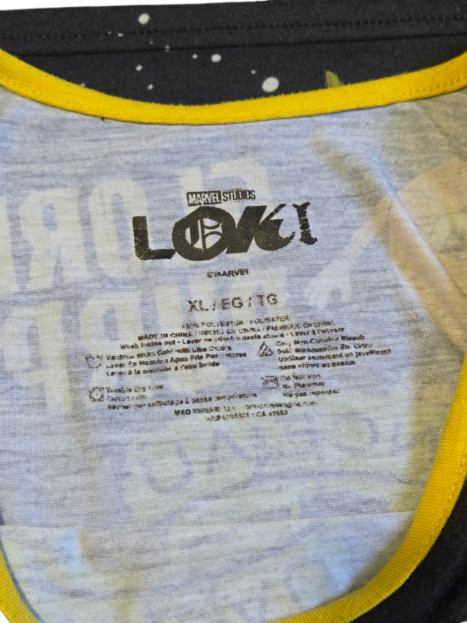 Hot Topic Marvel Comics Loki Cartoon Variants Sublimated Tank Top Size XL image 3