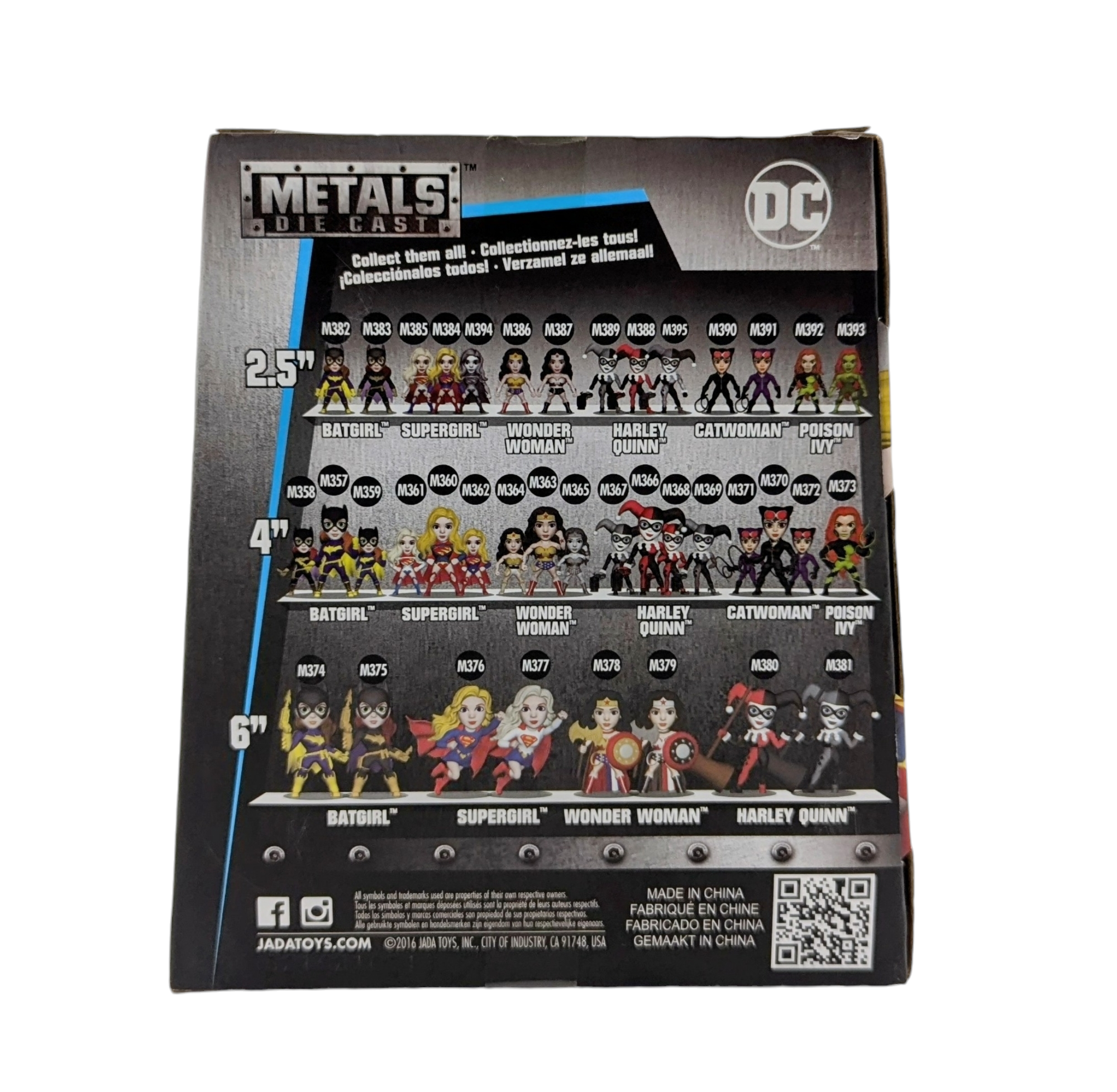 2016 Jada DC Metals Die Cast Supergirl M384 2.5 inch image 2