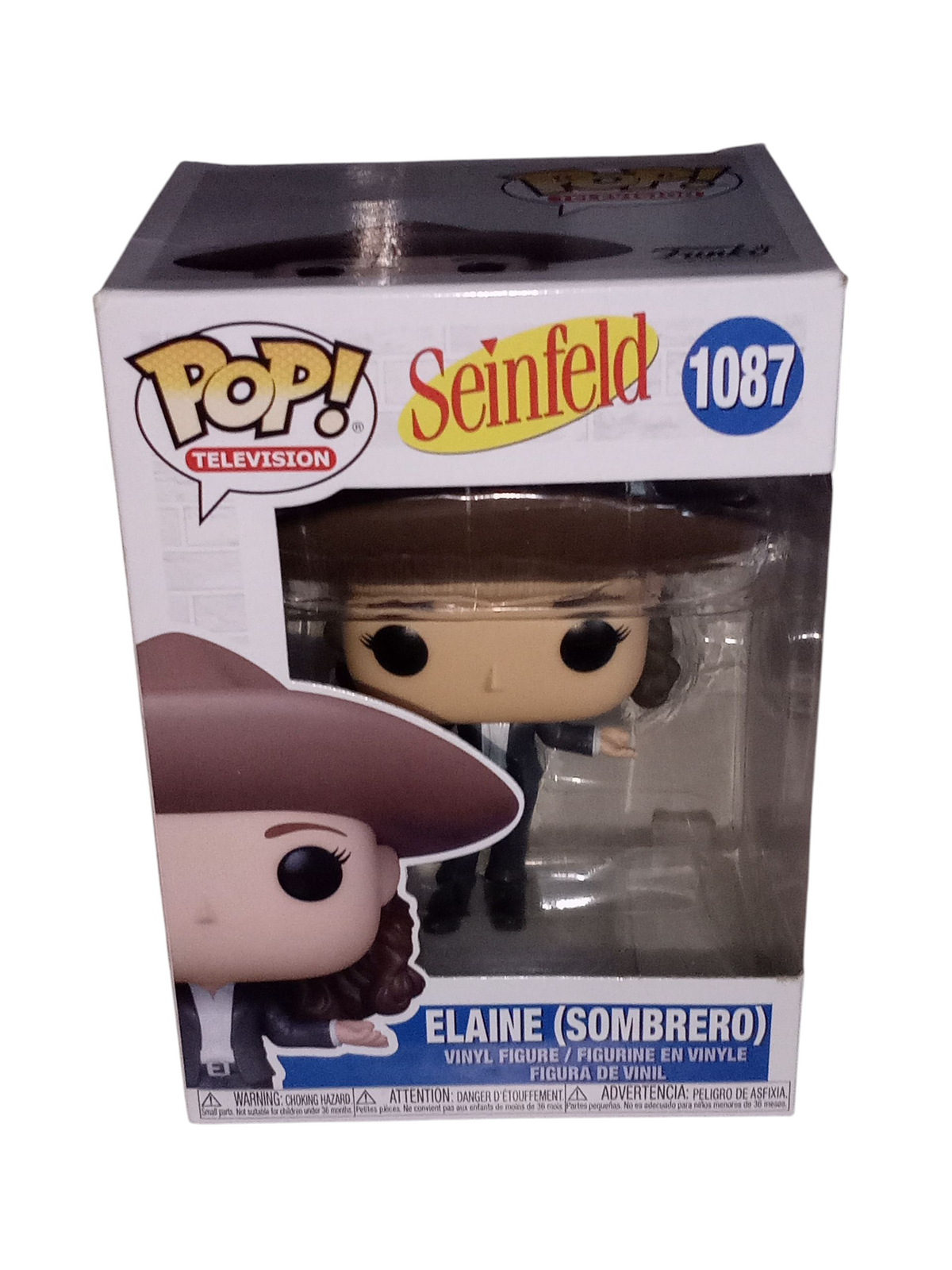 Funko POP! Television Seinfeld Elaine Sombrero #1087 Vinyl Figure