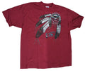 1994 Sturgis Motorcycle Rally Tee Dream Catcher Maroon Size XL