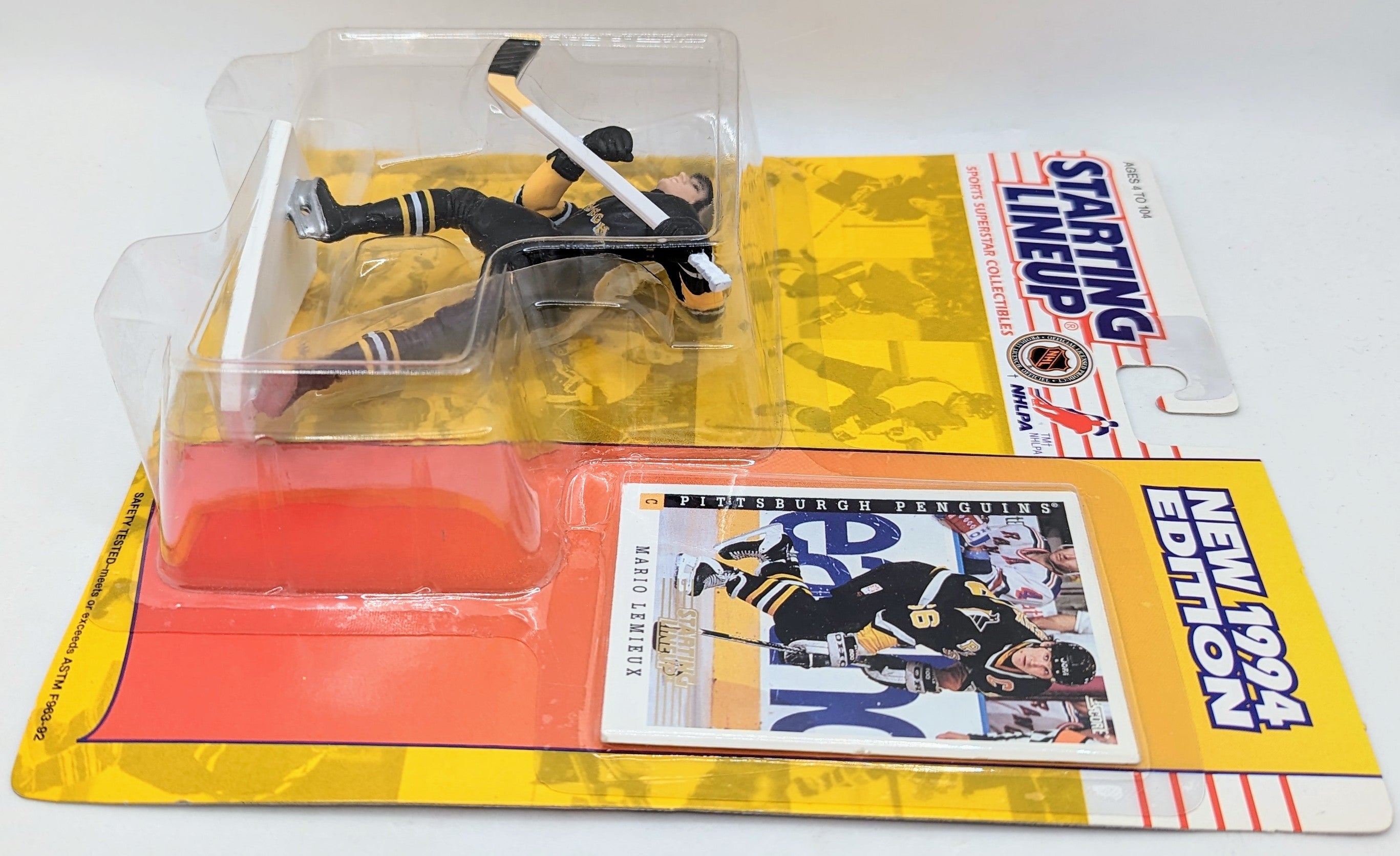 1994 Kenner Starting Lineup Mario Lemieux Pittsburgh Penguins Hockey NHL Figure image 3