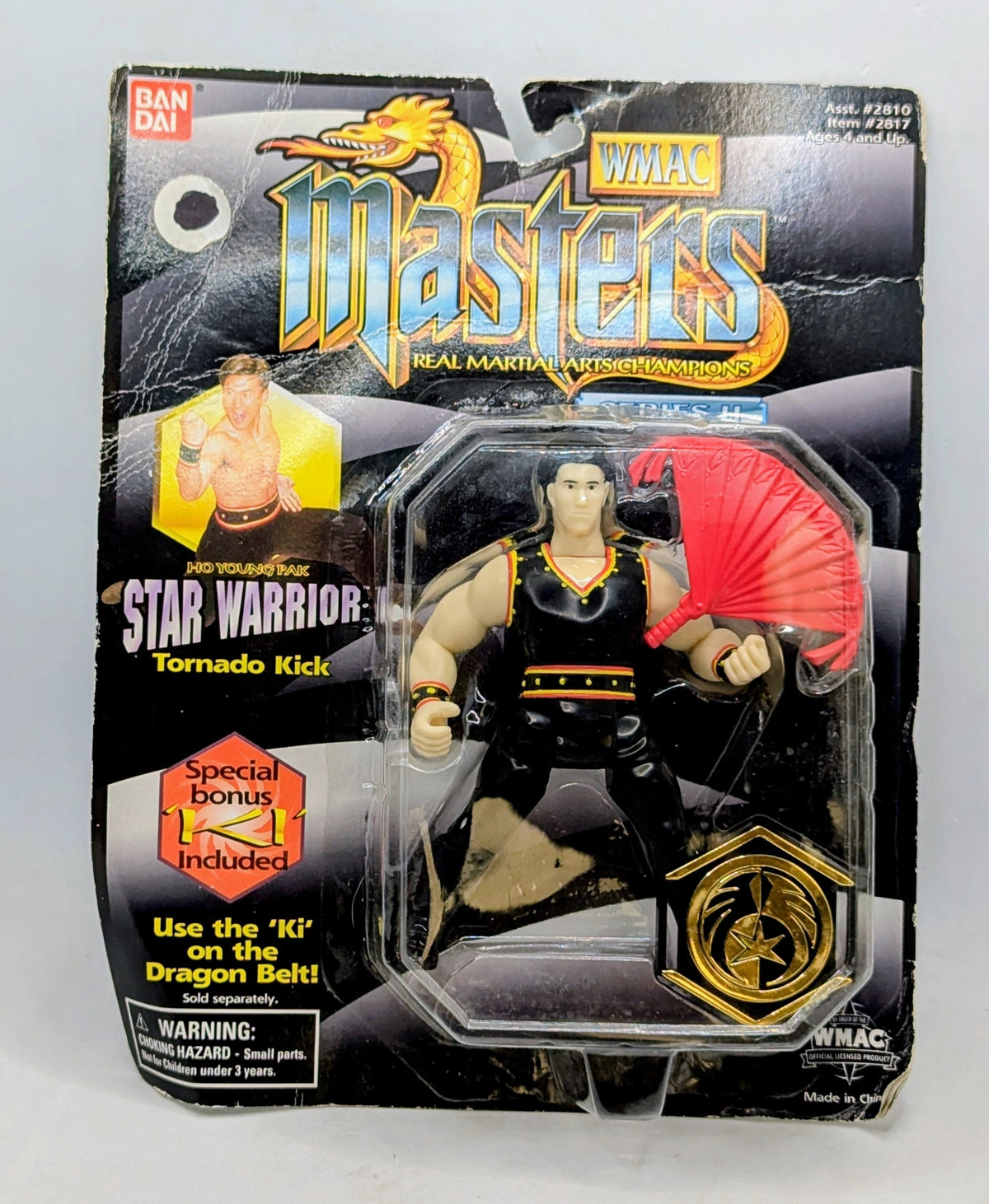 1996 Bandai WMAC Masters Ho Young Pak Star Warrior Tornado Kick Action Figure